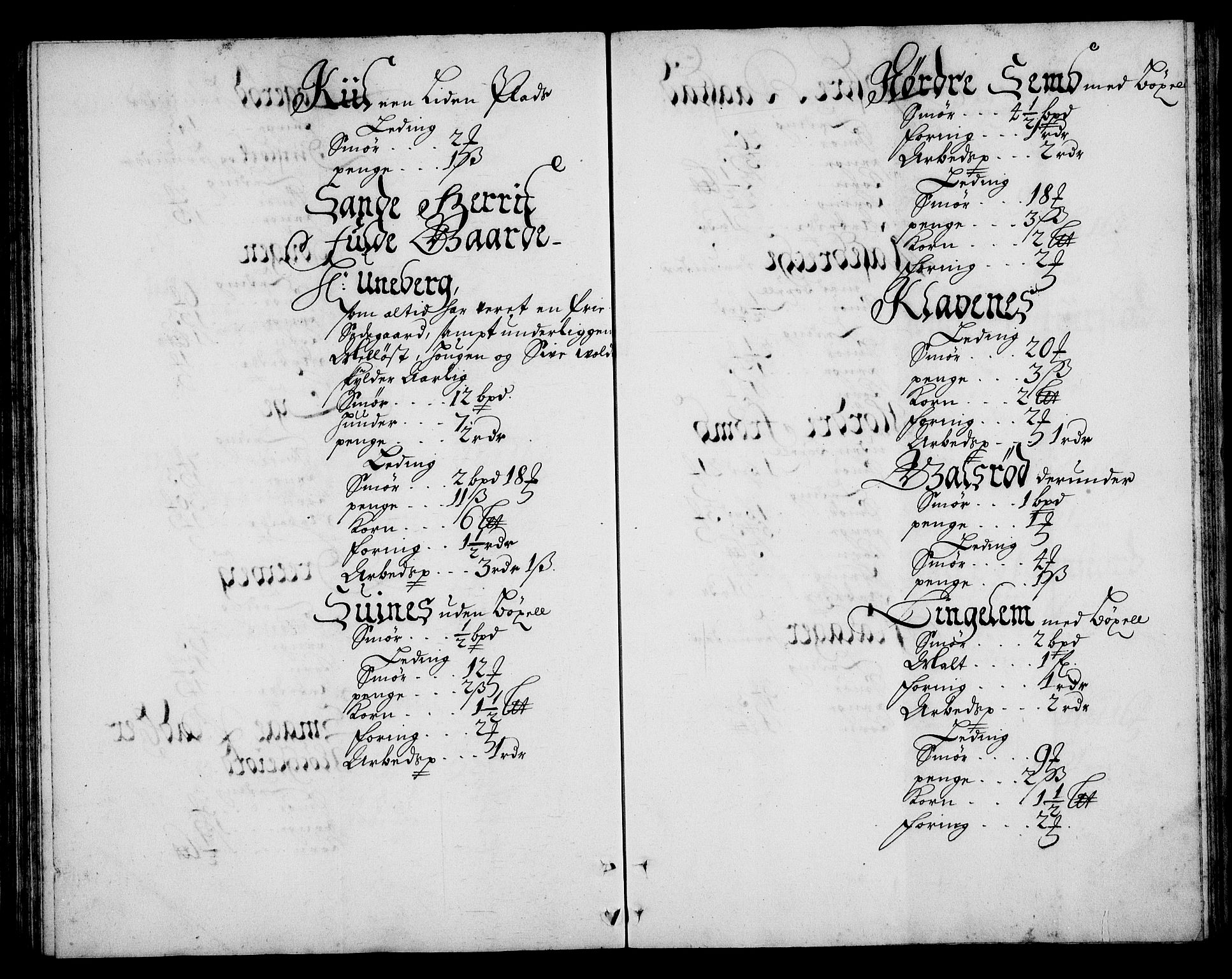 Rentekammeret inntil 1814, Realistisk ordnet avdeling, AV/RA-EA-4070/N/Na/L0003/0007: [XI h]: Tønsbergs amt og Larvik grevskaps jordebøker: / Larvik grevskaps jordebok, 1692