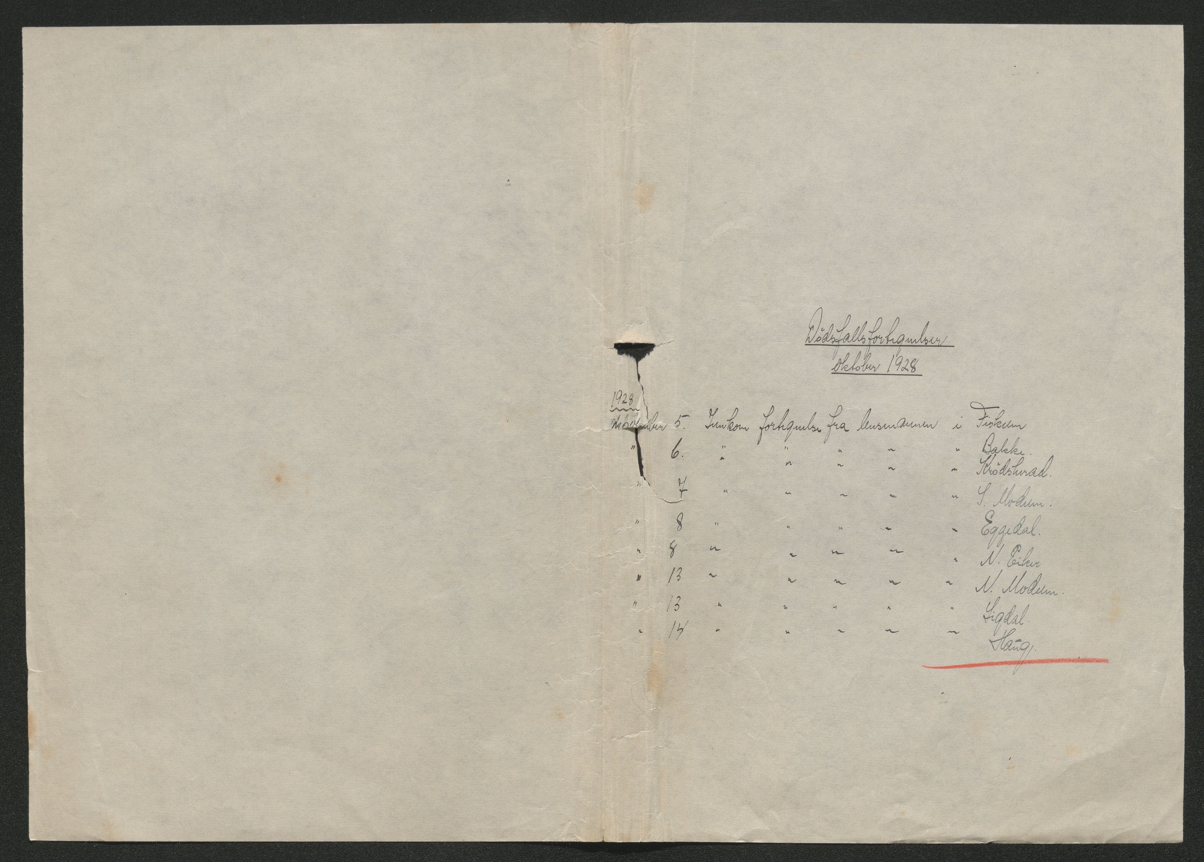 Eiker, Modum og Sigdal sorenskriveri, AV/SAKO-A-123/H/Ha/Hab/L0045: Dødsfallsmeldinger, 1928-1929, p. 451