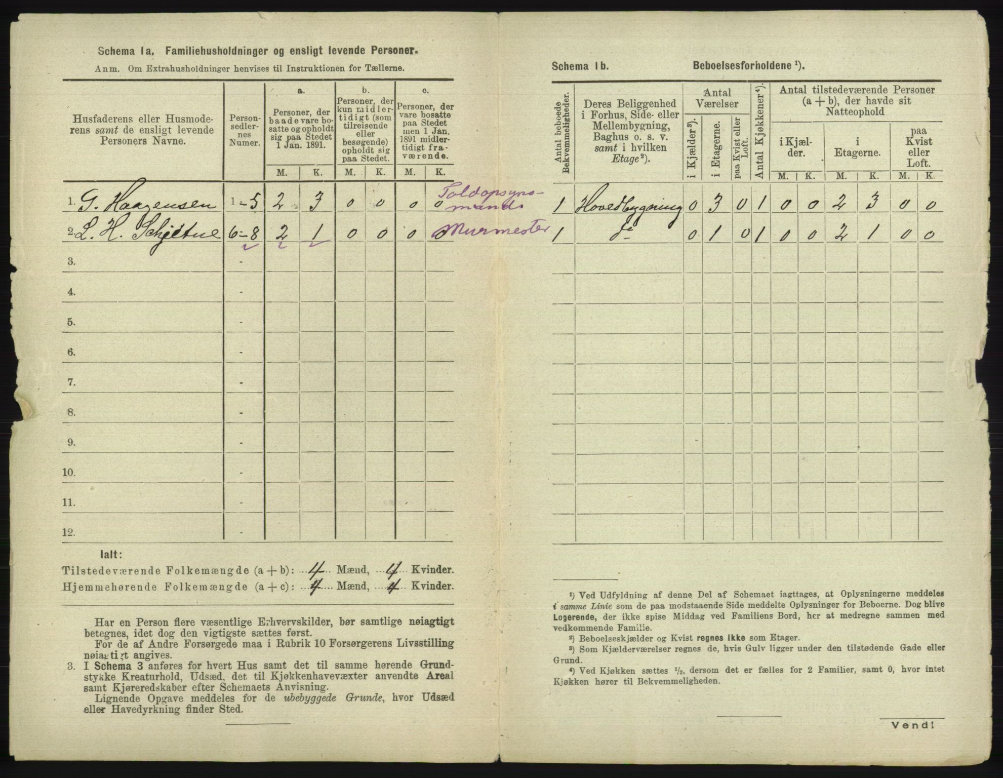 RA, 1891 census for 2003 Vadsø, 1891, p. 25