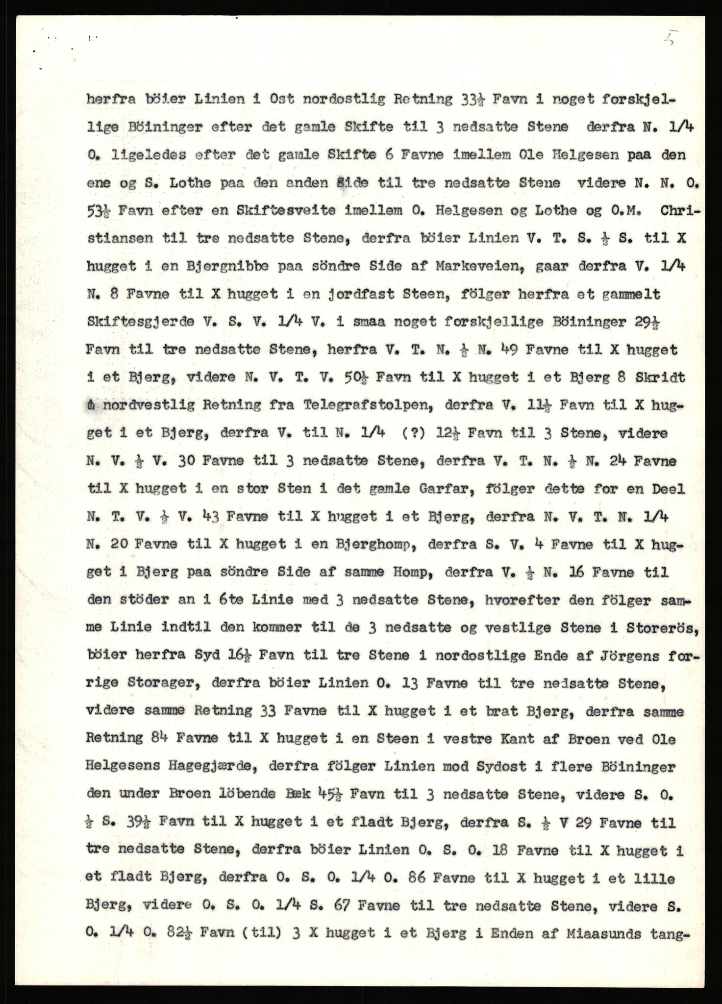 Statsarkivet i Stavanger, AV/SAST-A-101971/03/Y/Yj/L0024: Avskrifter sortert etter gårdsnavn: Fæøen - Garborg, 1750-1930, p. 658