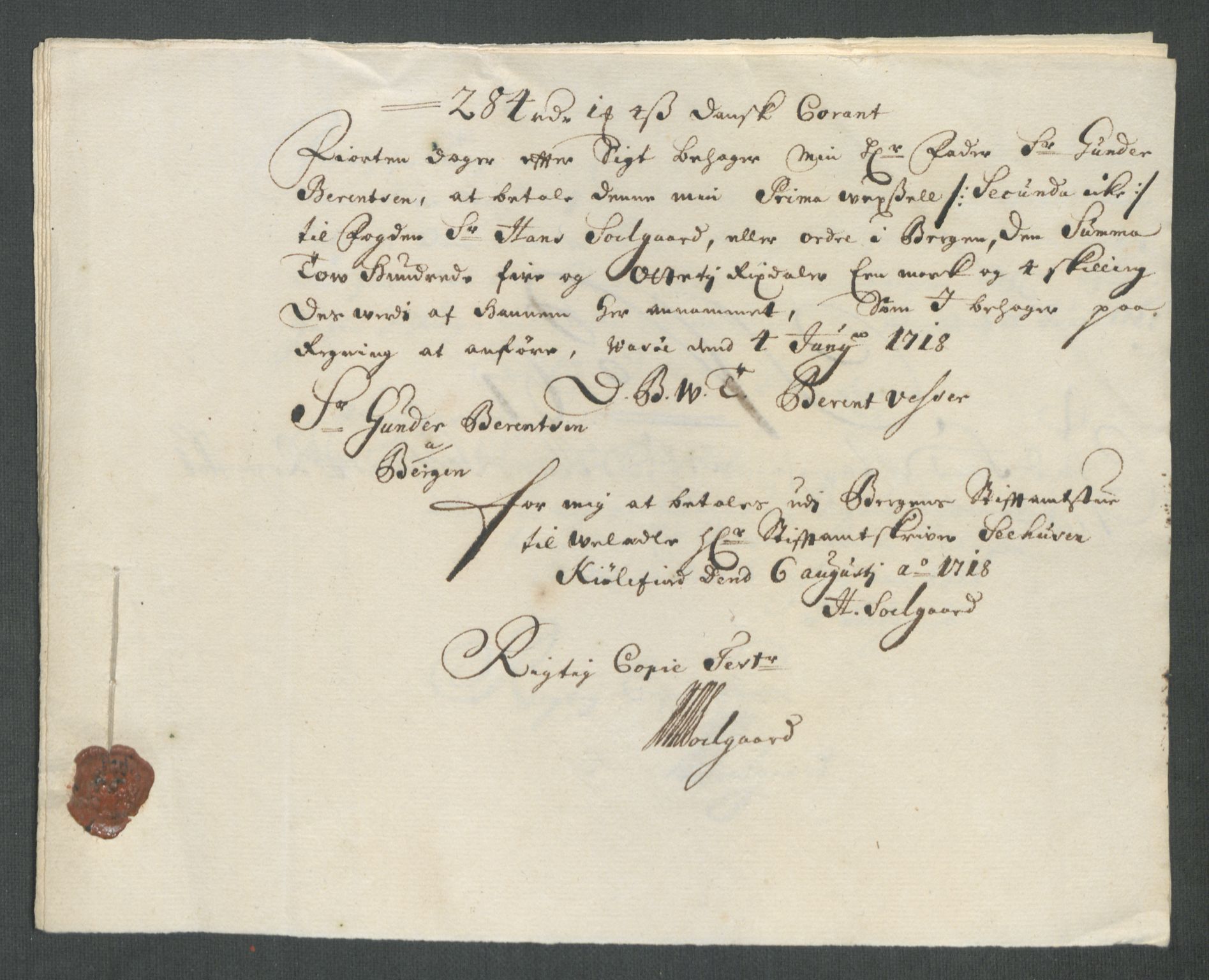 Rentekammeret inntil 1814, Reviderte regnskaper, Fogderegnskap, AV/RA-EA-4092/R69/L4857: Fogderegnskap Finnmark/Vardøhus, 1716-1718, p. 565