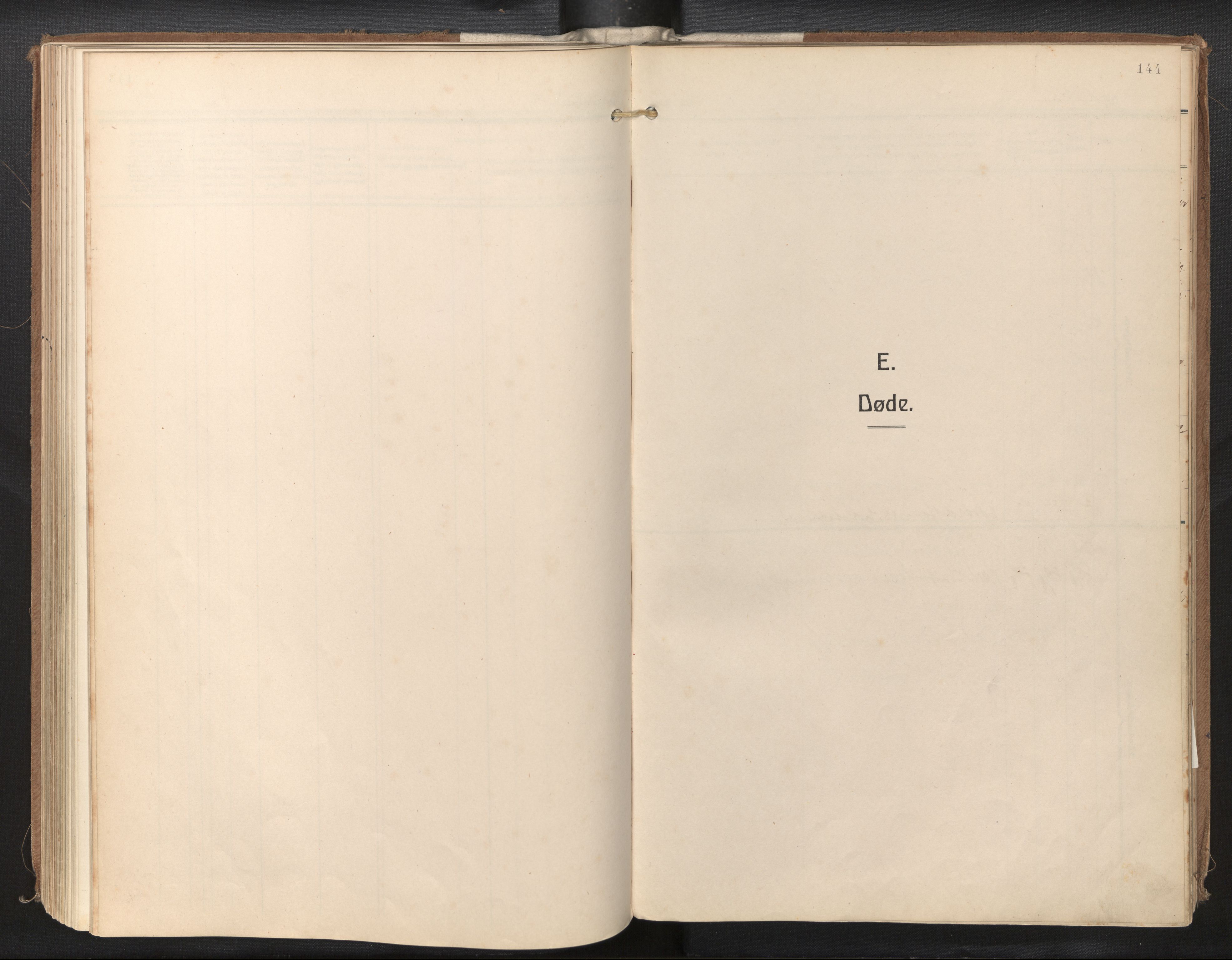 Den norske sjømannsmisjon i utlandet/New Orleans-Mobile-Gulfhavnene, SAB/SAB/PA-0115/H/Ha/L0001: Parish register (official) no. A 1, 1927-1978, p. 143b-144a