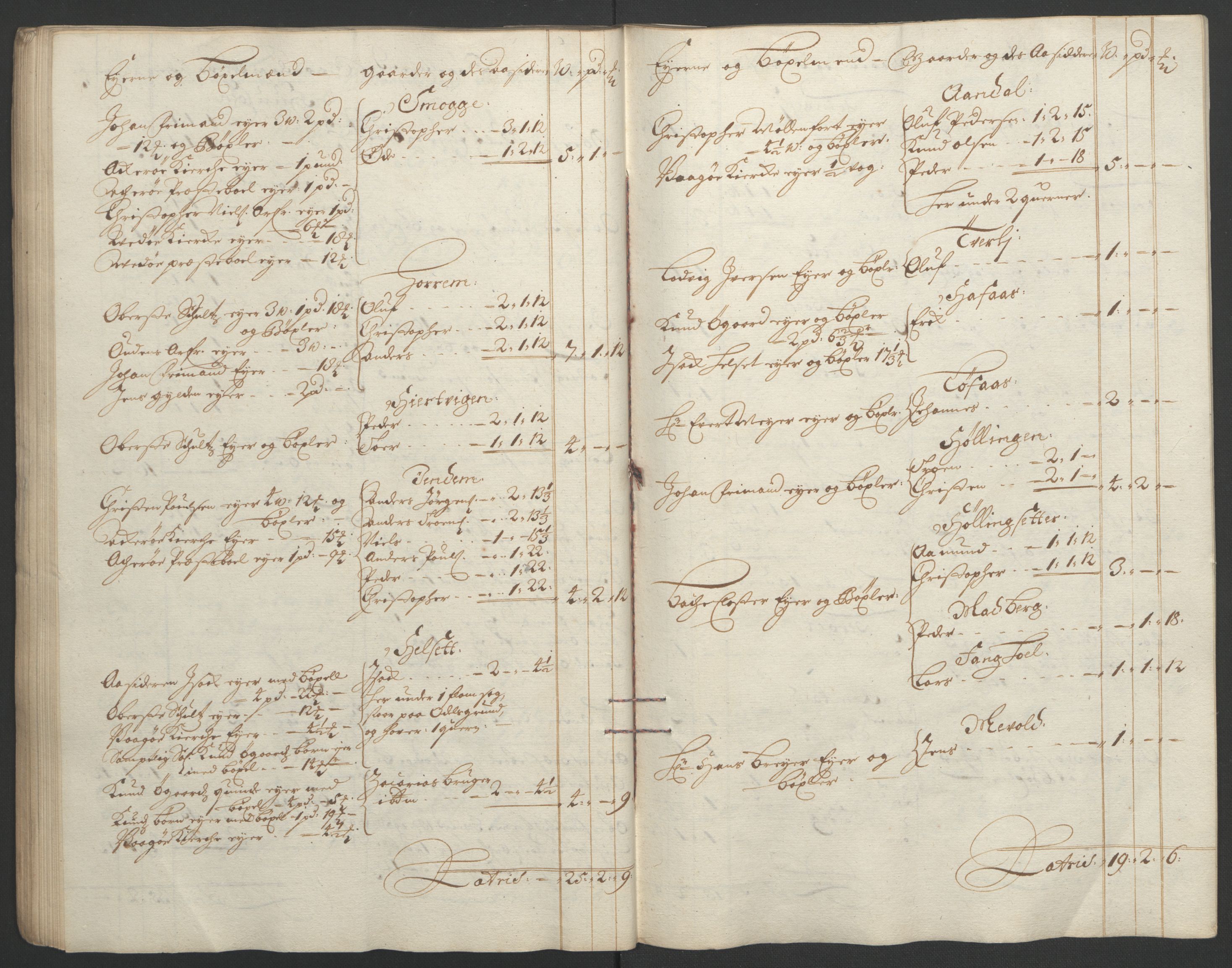 Rentekammeret inntil 1814, Reviderte regnskaper, Fogderegnskap, RA/EA-4092/R55/L3652: Fogderegnskap Romsdal, 1695-1696, p. 209