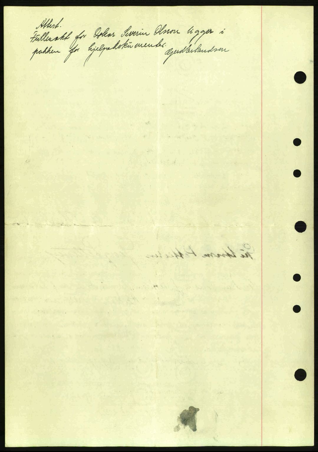 Idd og Marker sorenskriveri, AV/SAO-A-10283/G/Gb/Gbb/L0005: Mortgage book no. A5, 1941-1943, Diary no: : 1377/1941