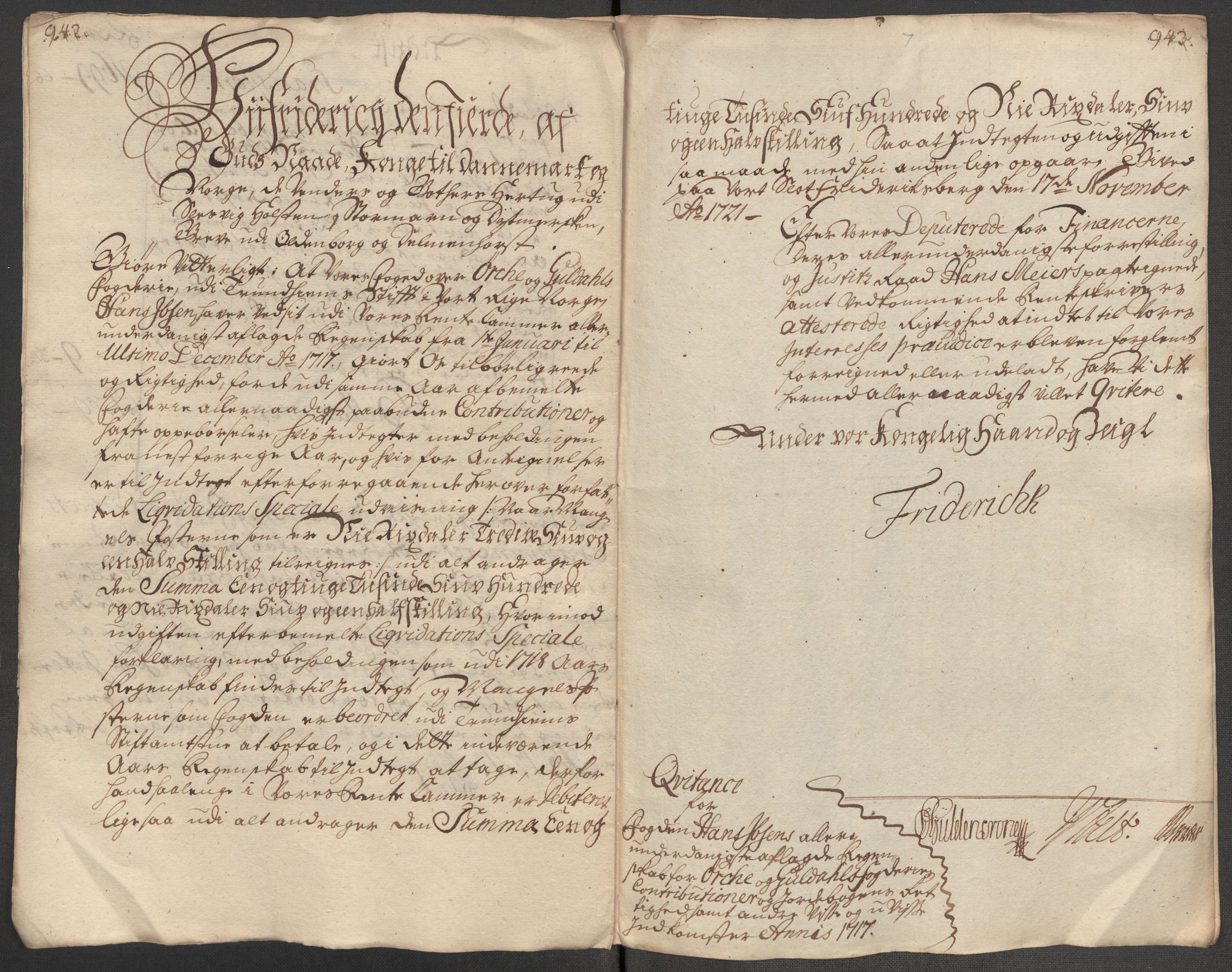 Rentekammeret inntil 1814, Reviderte regnskaper, Fogderegnskap, RA/EA-4092/R60/L3969: Fogderegnskap Orkdal og Gauldal, 1717, p. 25