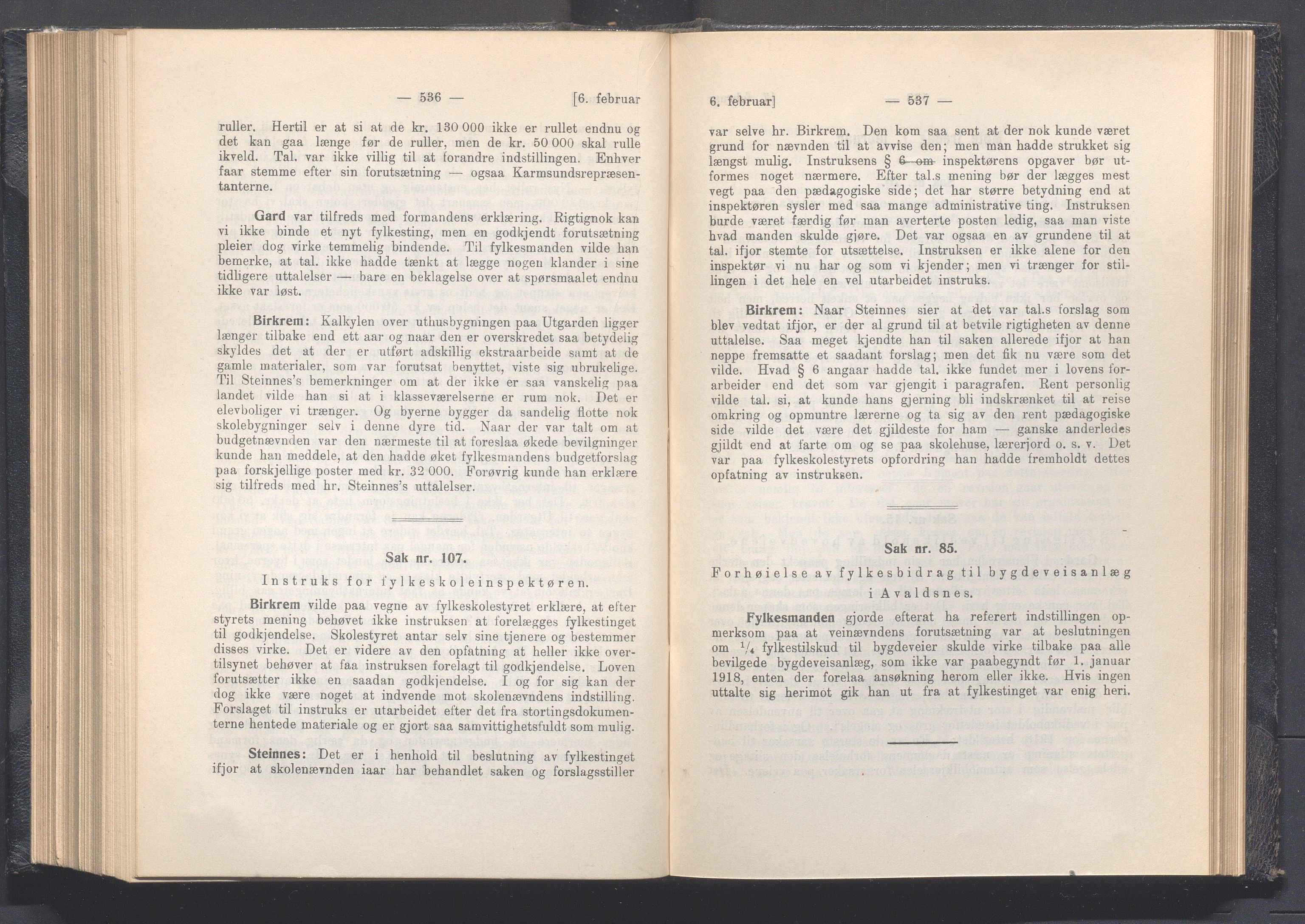 Rogaland fylkeskommune - Fylkesrådmannen , IKAR/A-900/A, 1919, p. 276