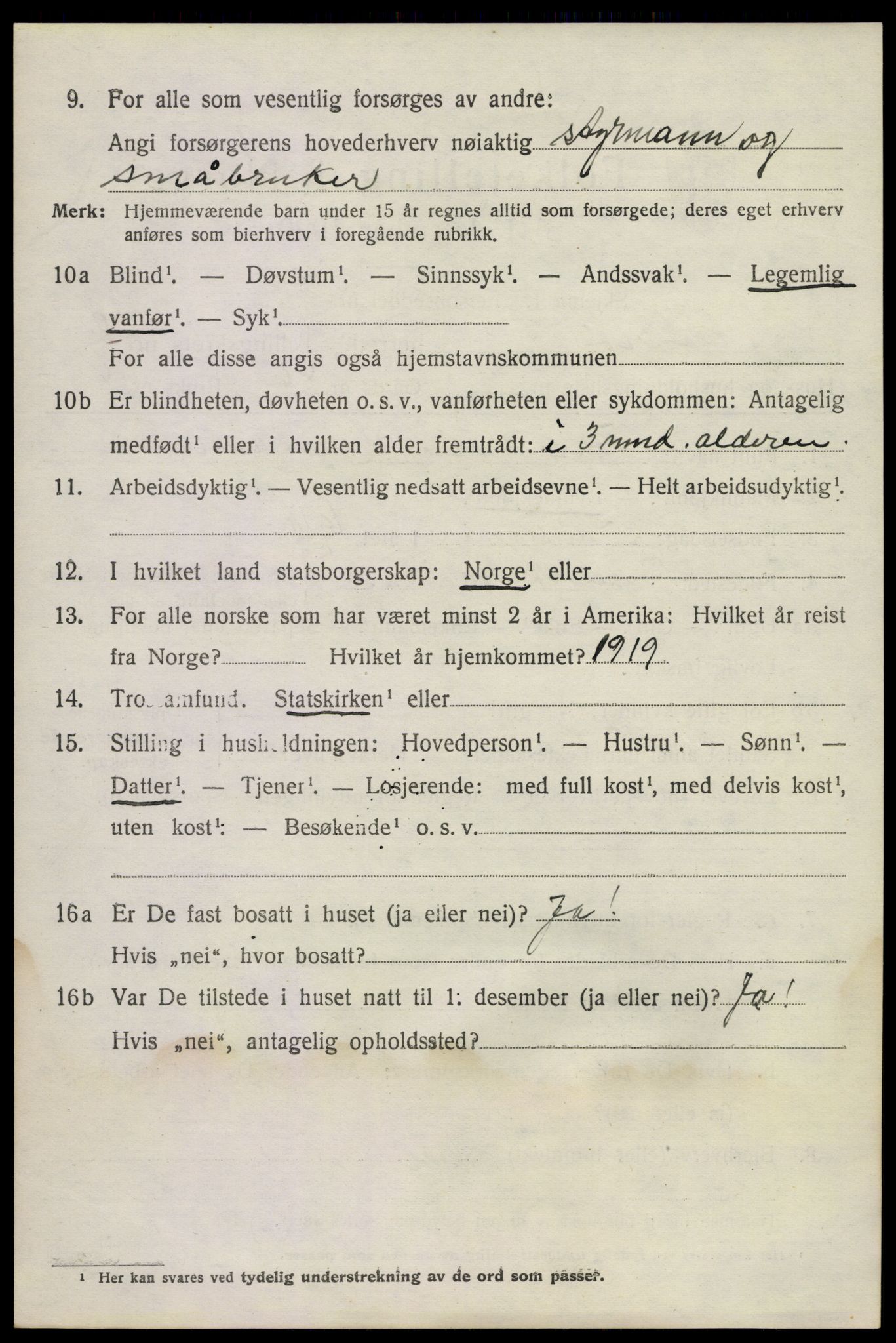 SAKO, 1920 census for Nøtterøy, 1920, p. 10468