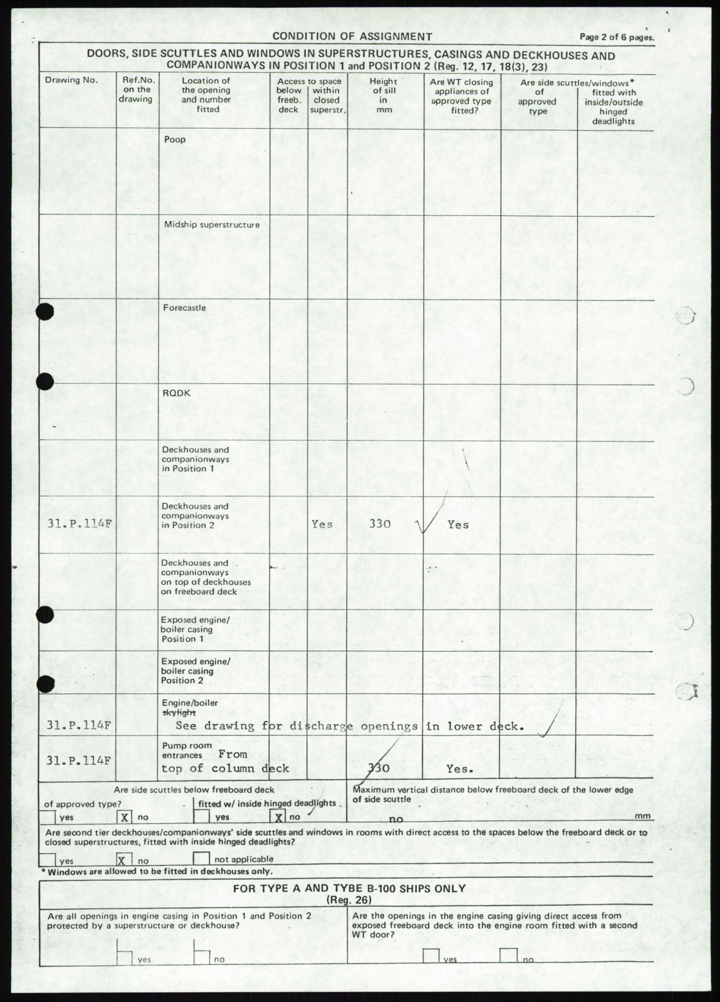 Justisdepartementet, Granskningskommisjonen ved Alexander Kielland-ulykken 27.3.1980, AV/RA-S-1165/D/L0013: H Sjøfartsdirektoratet og Skipskontrollen (H25-H43, H45, H47-H48, H50, H52)/I Det norske Veritas (I34, I41, I47), 1980-1981, p. 720