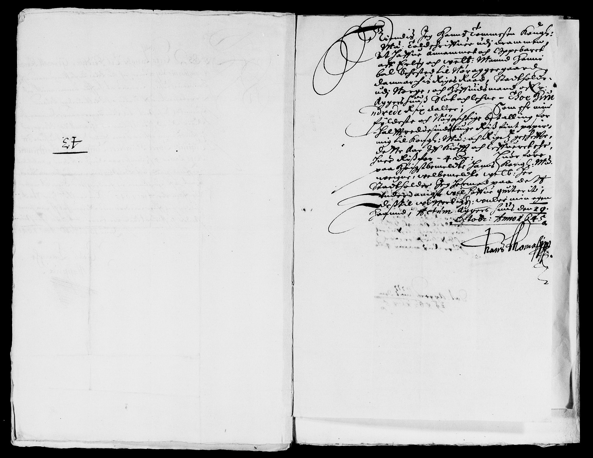 Rentekammeret inntil 1814, Reviderte regnskaper, Lensregnskaper, AV/RA-EA-5023/R/Rb/Rba/L0187: Akershus len, 1644-1647