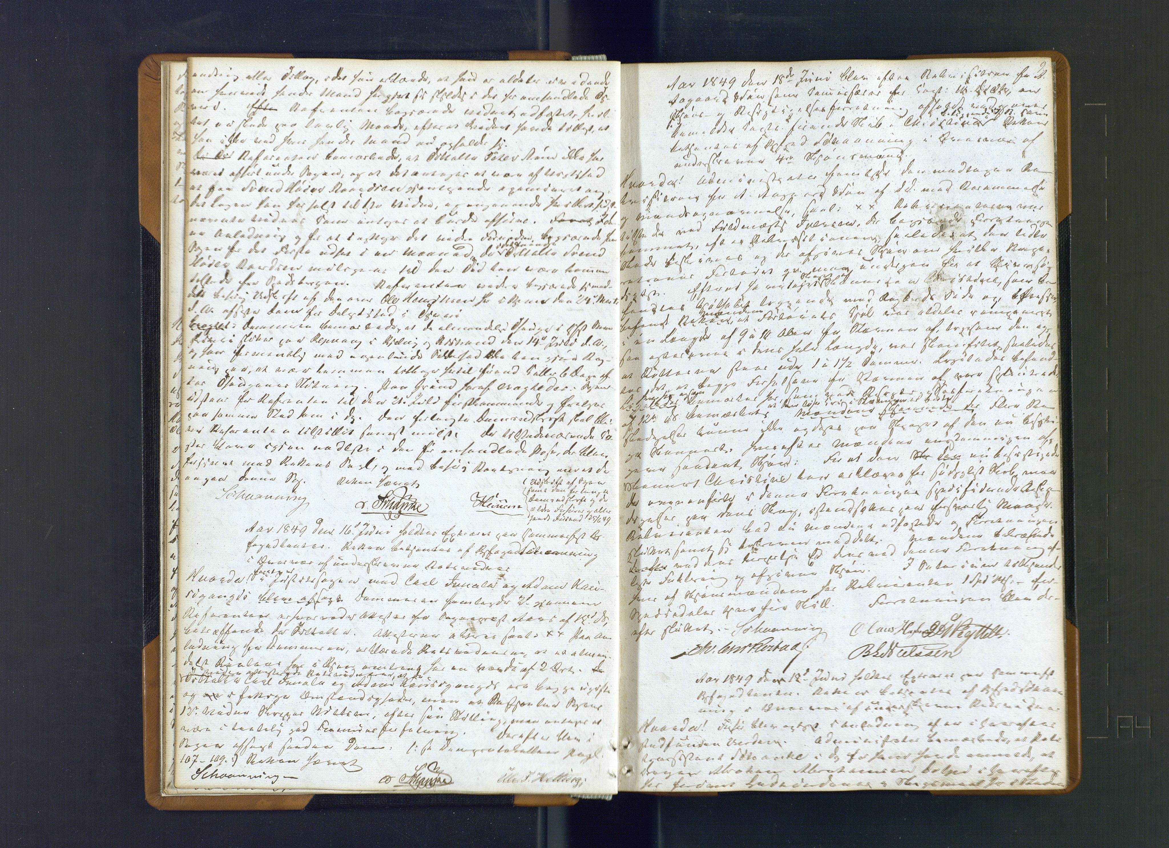 Hammerfest fogderi/sorenskriveri, AV/SATØ-S-0056/1/J/Ja/Jab/L0184: Ekstrarettsprotokoller, 1849-1850, p. 9