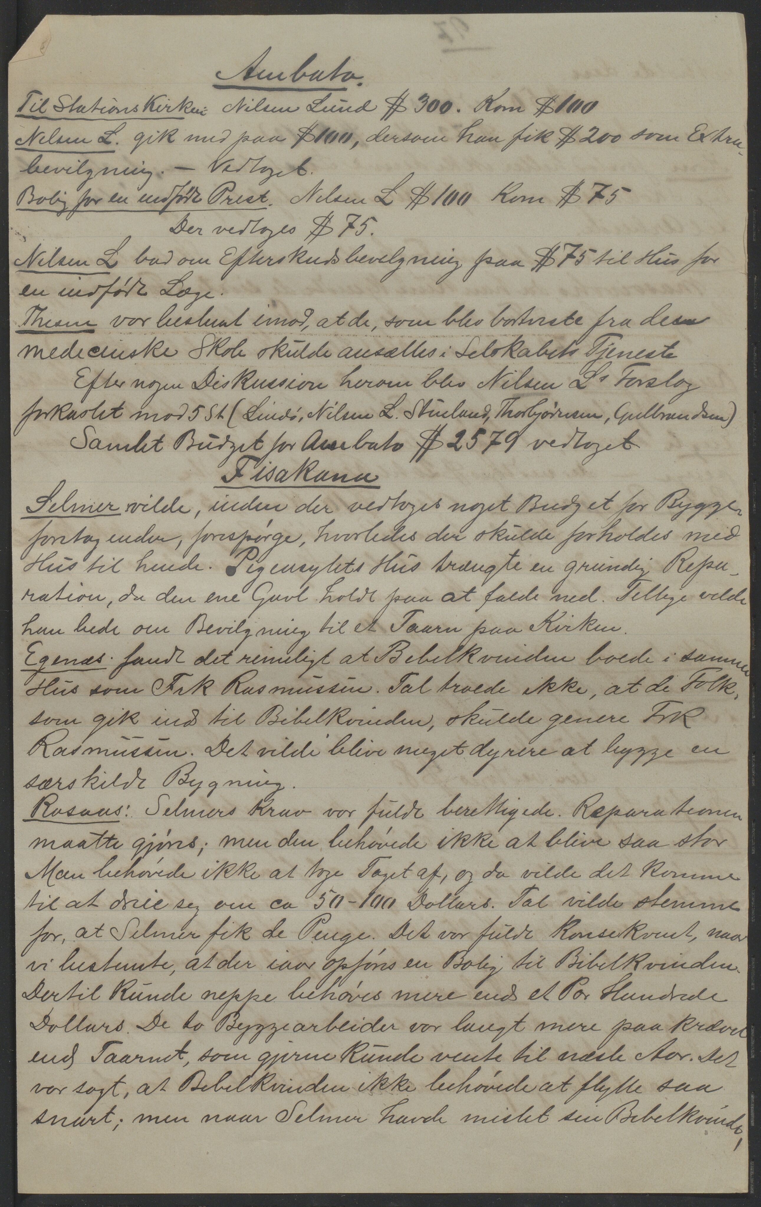 Det Norske Misjonsselskap - hovedadministrasjonen, VID/MA-A-1045/D/Da/Daa/L0038/0011: Konferansereferat og årsberetninger / Konferansereferat fra Madagaskar Innland., 1892