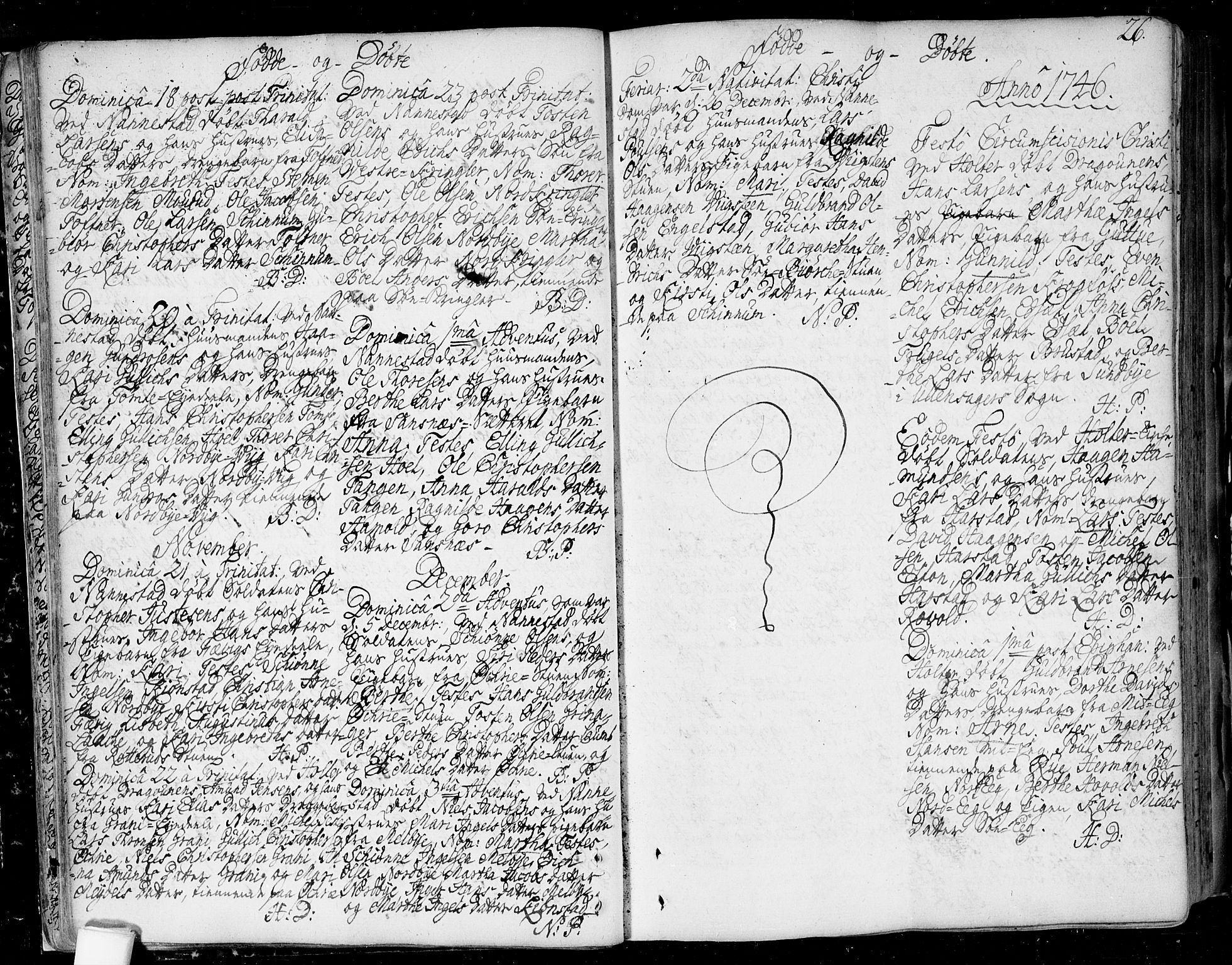 Nannestad prestekontor Kirkebøker, SAO/A-10414a/F/Fa/L0006: Parish register (official) no. I 6, 1739-1754, p. 26