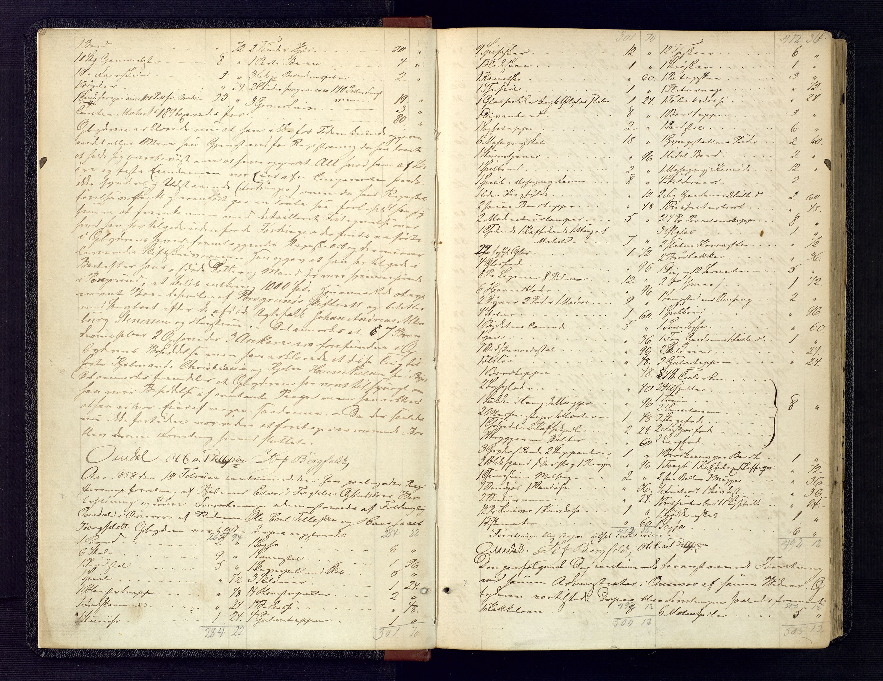 Kristiansand byrett, SAK/1223-0001/H/Hc/L0029: Skifteregistreringsprotokoll nr. 1, med register, 1858-1867, p. 6