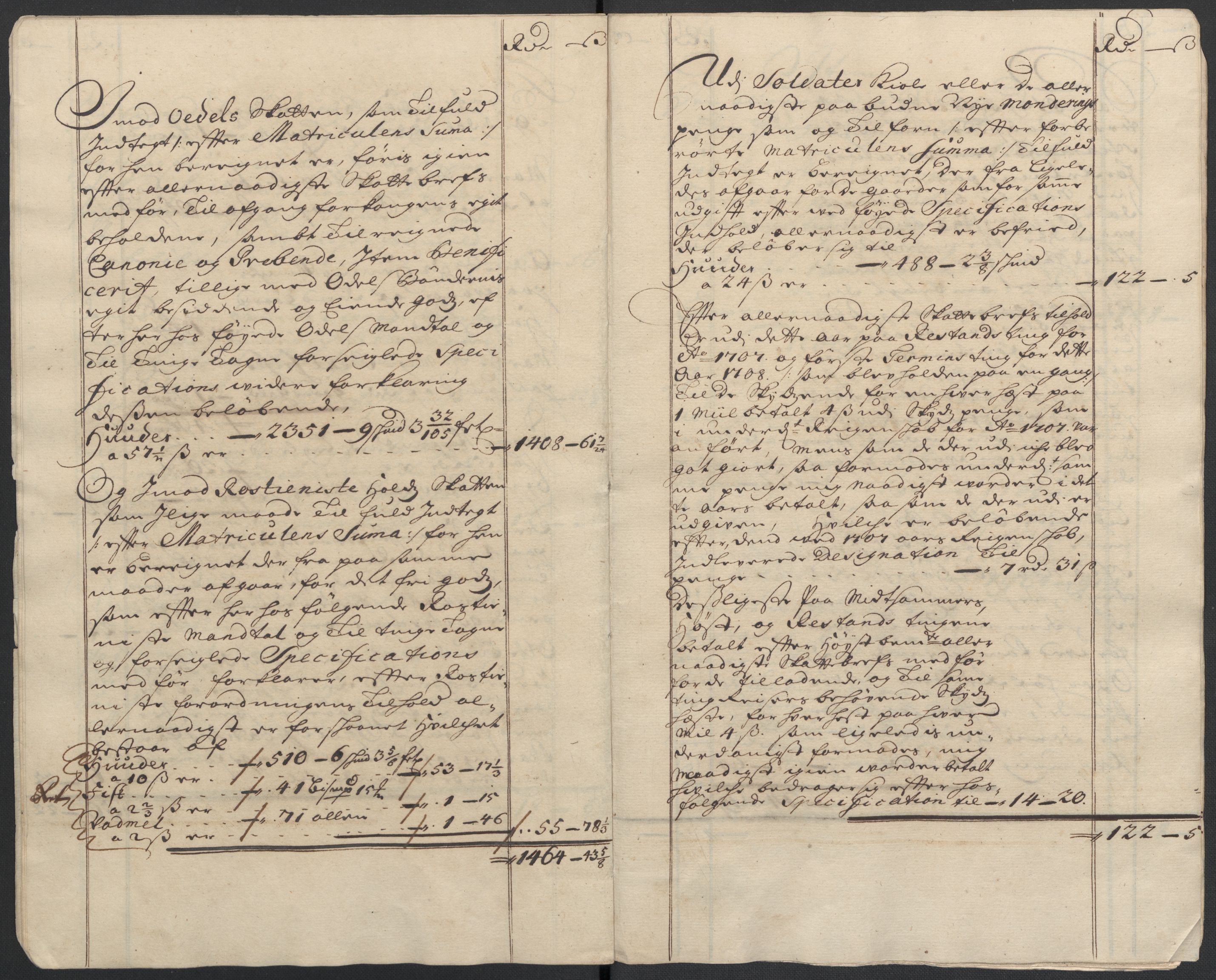 Rentekammeret inntil 1814, Reviderte regnskaper, Fogderegnskap, AV/RA-EA-4092/R17/L1179: Fogderegnskap Gudbrandsdal, 1708-1710, p. 10