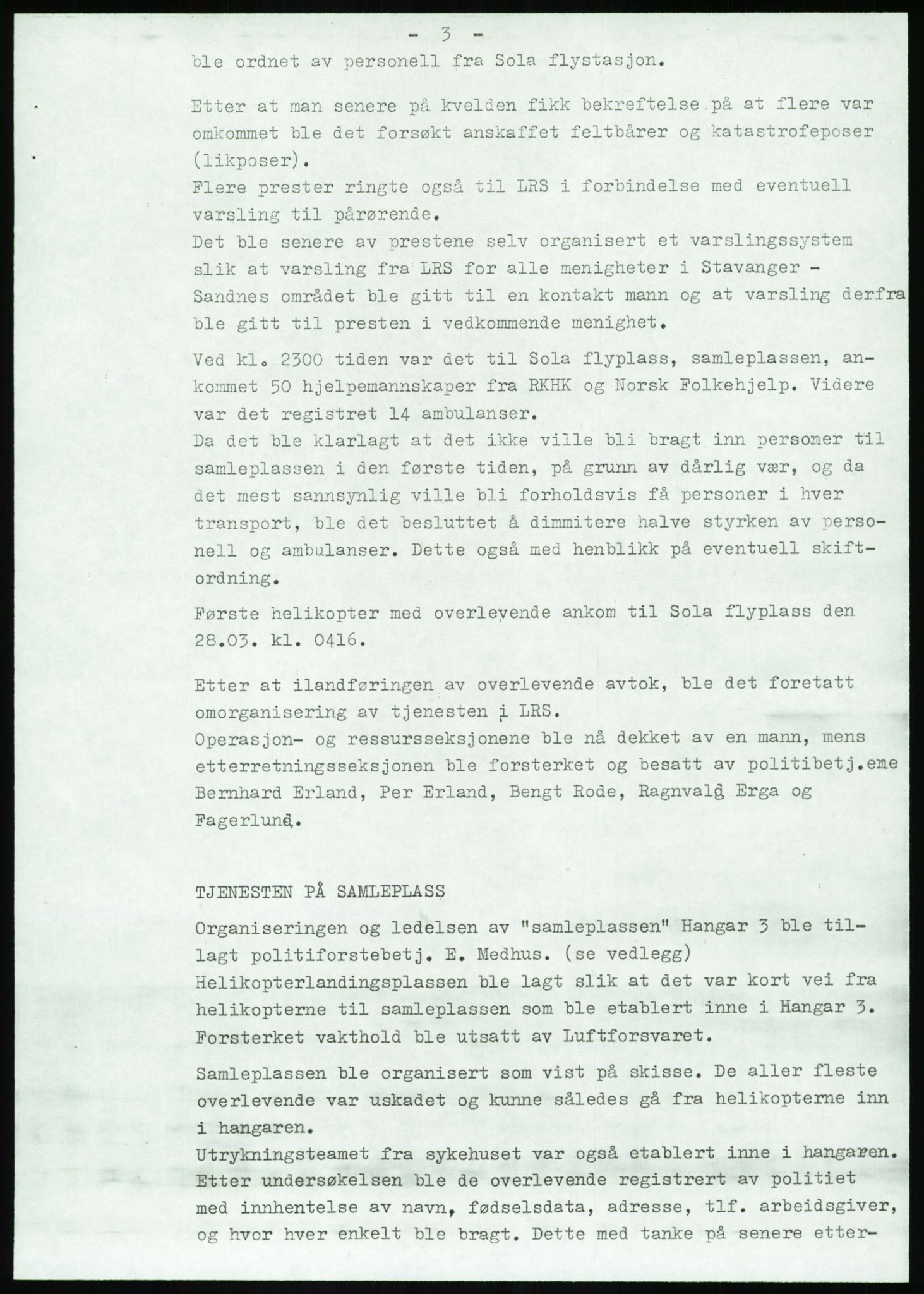 Justisdepartementet, Granskningskommisjonen ved Alexander Kielland-ulykken 27.3.1980, AV/RA-S-1165/D/L0017: P Hjelpefartøy (Doku.liste + P1-P6 av 6)/Q Hovedredningssentralen (Q0-Q27 av 27), 1980-1981, p. 313