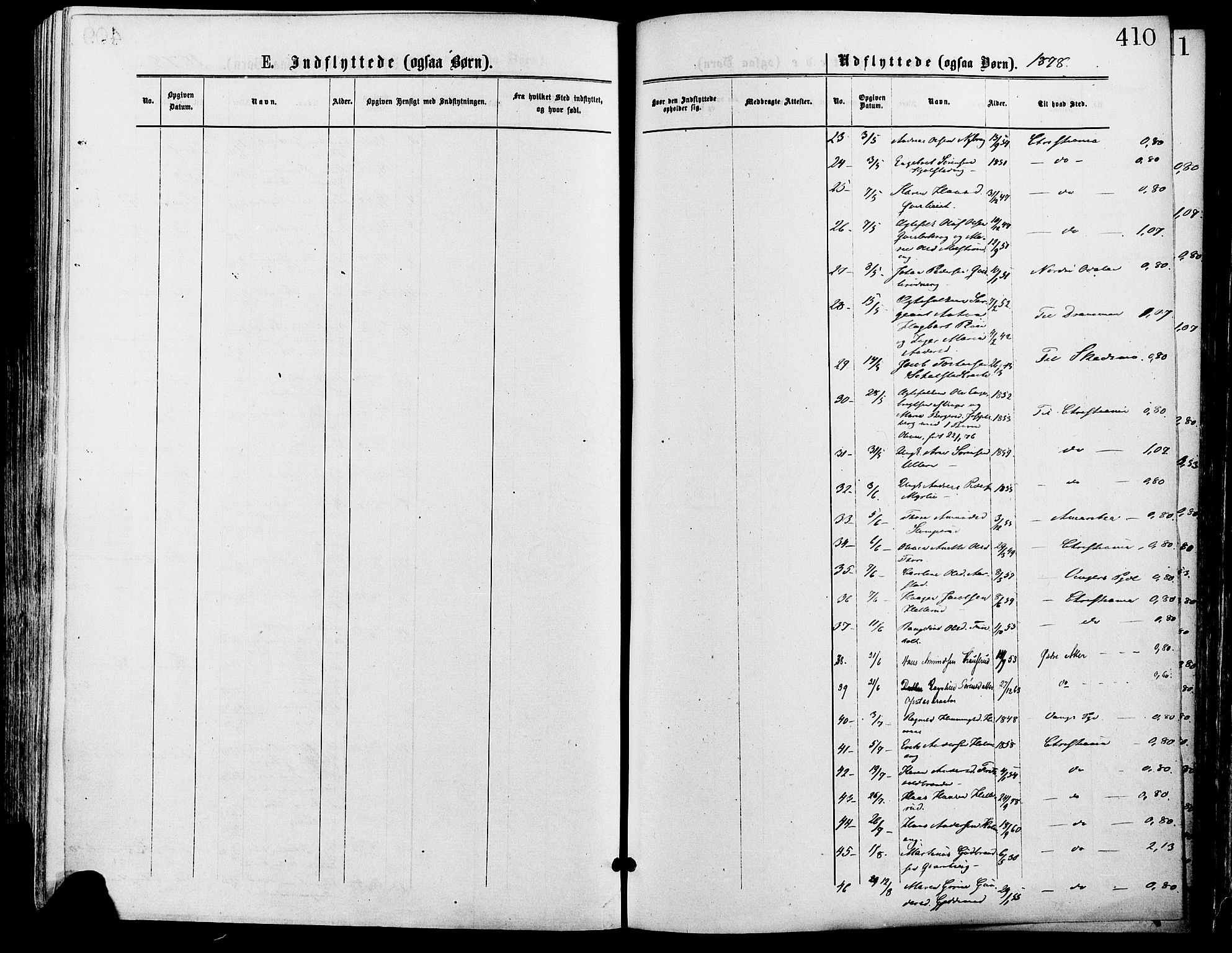 Sør-Odal prestekontor, AV/SAH-PREST-030/H/Ha/Haa/L0005: Parish register (official) no. 5, 1876-1885, p. 410