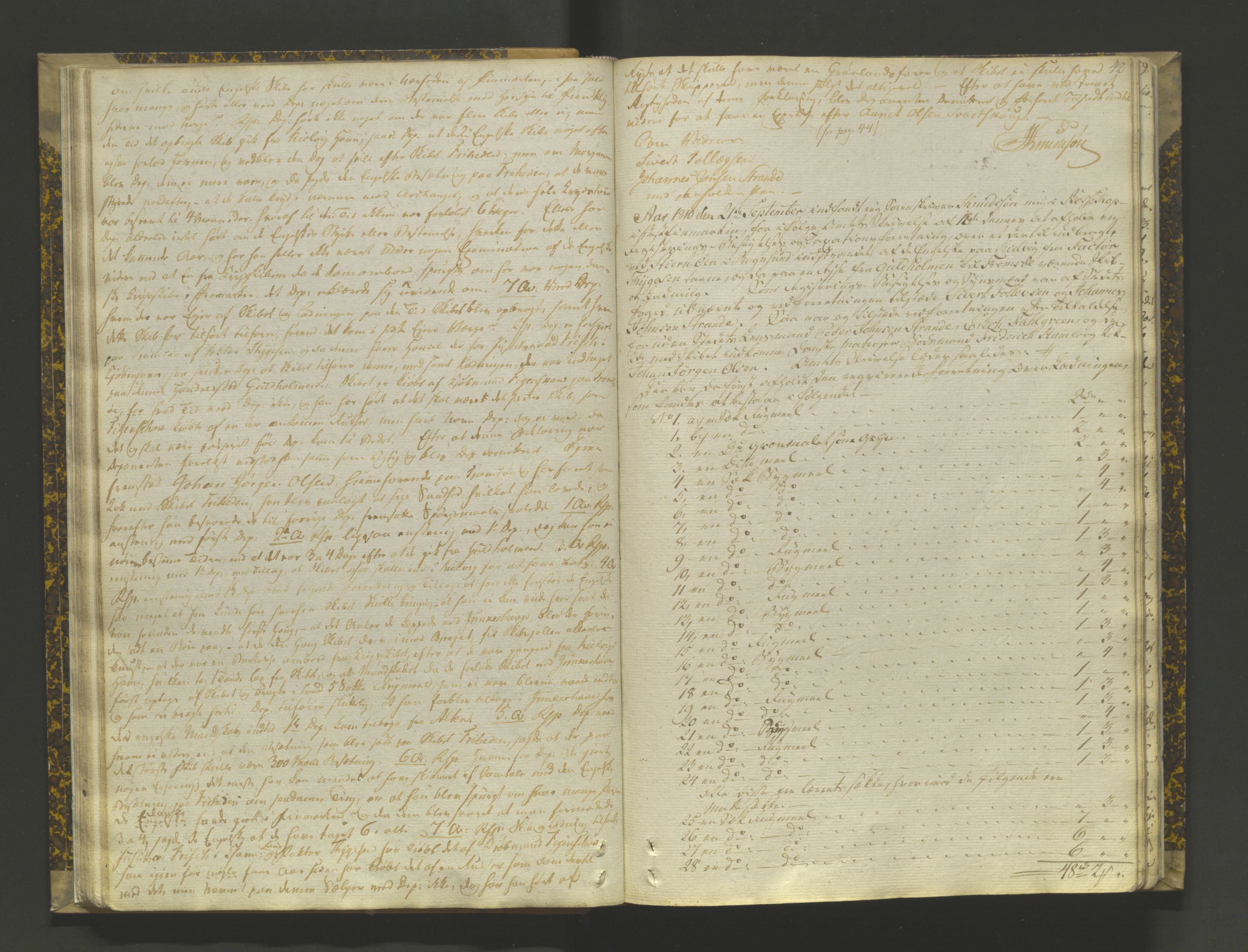 Finnmark sorenskriveri, AV/SATØ-S-0053/F/Fa/L0051: Justisprotokoller, 1810-1813, p. 41b-42a