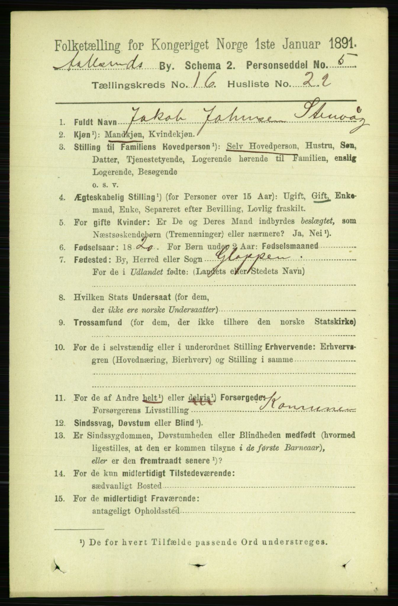 RA, 1891 census for 1501 Ålesund, 1891, p. 9789