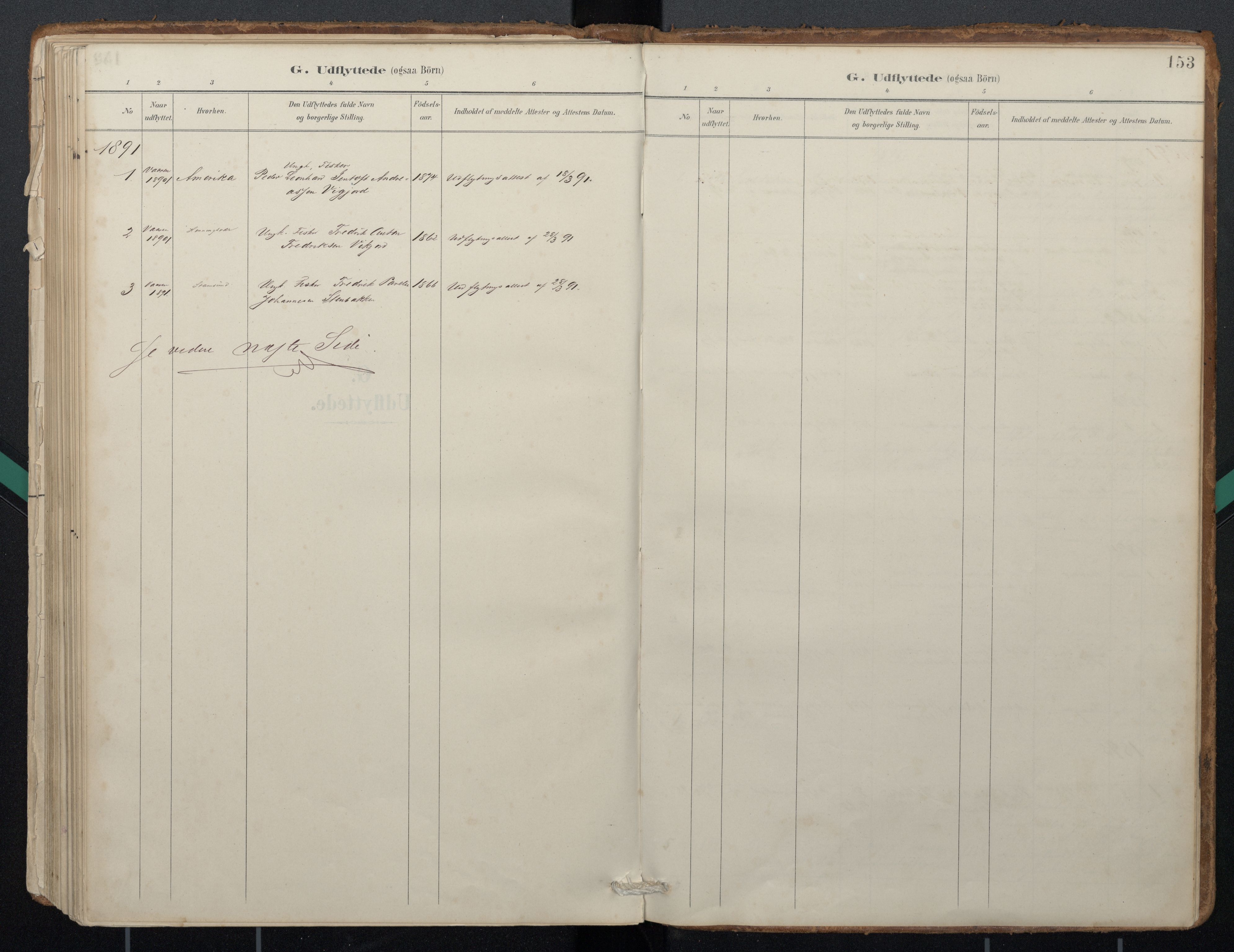 Ministerialprotokoller, klokkerbøker og fødselsregistre - Nordland, AV/SAT-A-1459/884/L1193: Parish register (official) no. 884A01, 1888-1905, p. 153