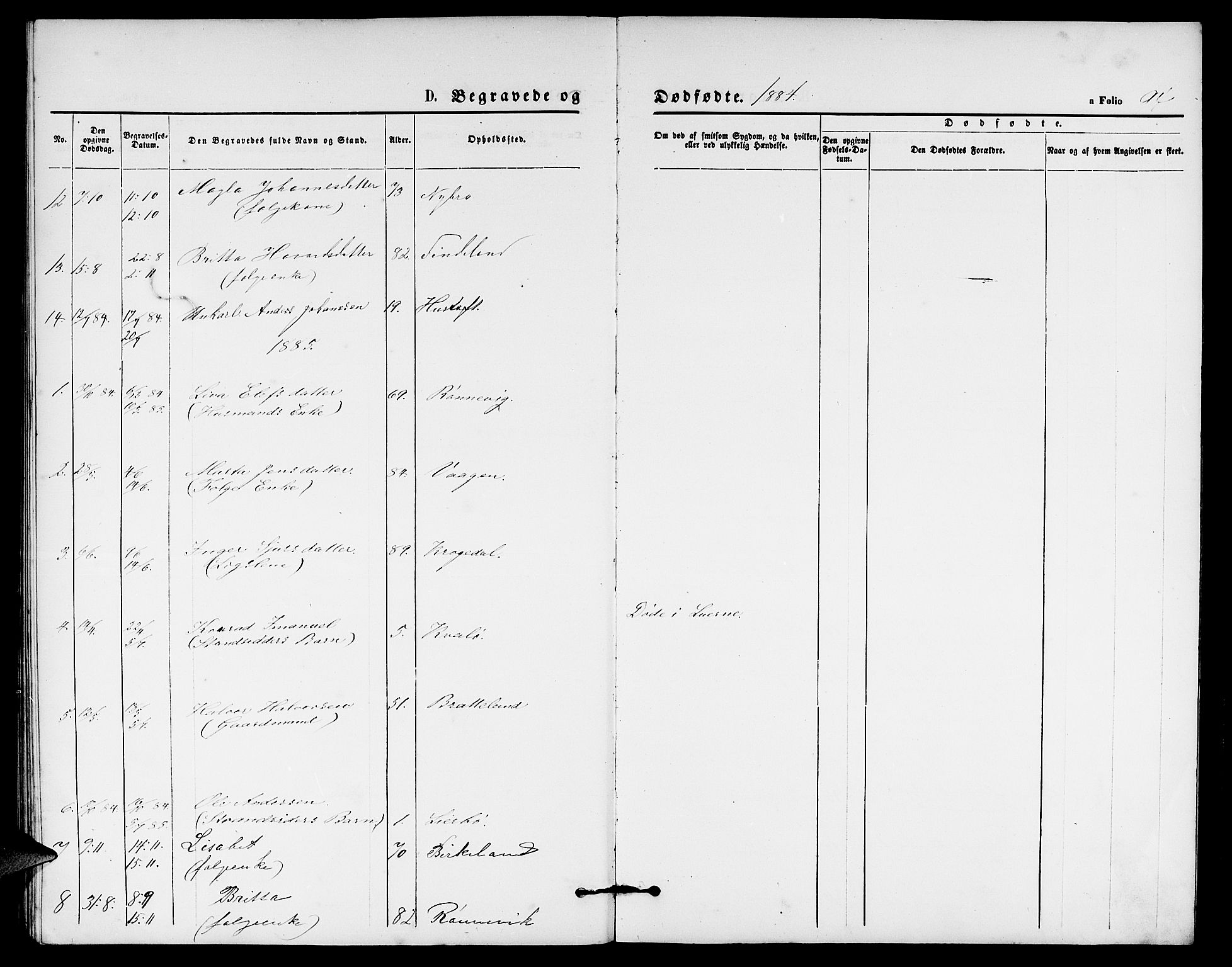 Vikedal sokneprestkontor, AV/SAST-A-101840/01/V: Parish register (copy) no. B 4, 1868-1890, p. 94