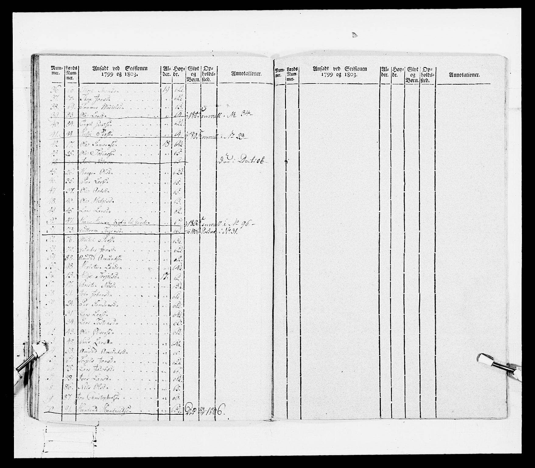 Generalitets- og kommissariatskollegiet, Det kongelige norske kommissariatskollegium, RA/EA-5420/E/Eh/L0097: Bergenhusiske nasjonale infanteriregiment, 1803-1807, p. 180