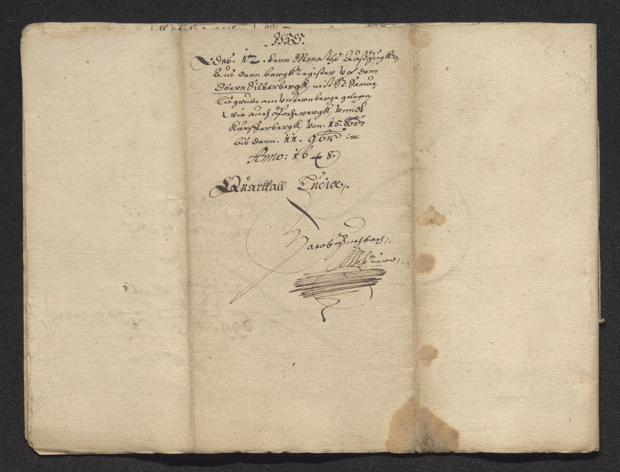 Kongsberg Sølvverk 1623-1816, AV/SAKO-EA-3135/001/D/Dc/Dcd/L0022: Utgiftsregnskap for gruver m.m., 1647-1648, p. 362