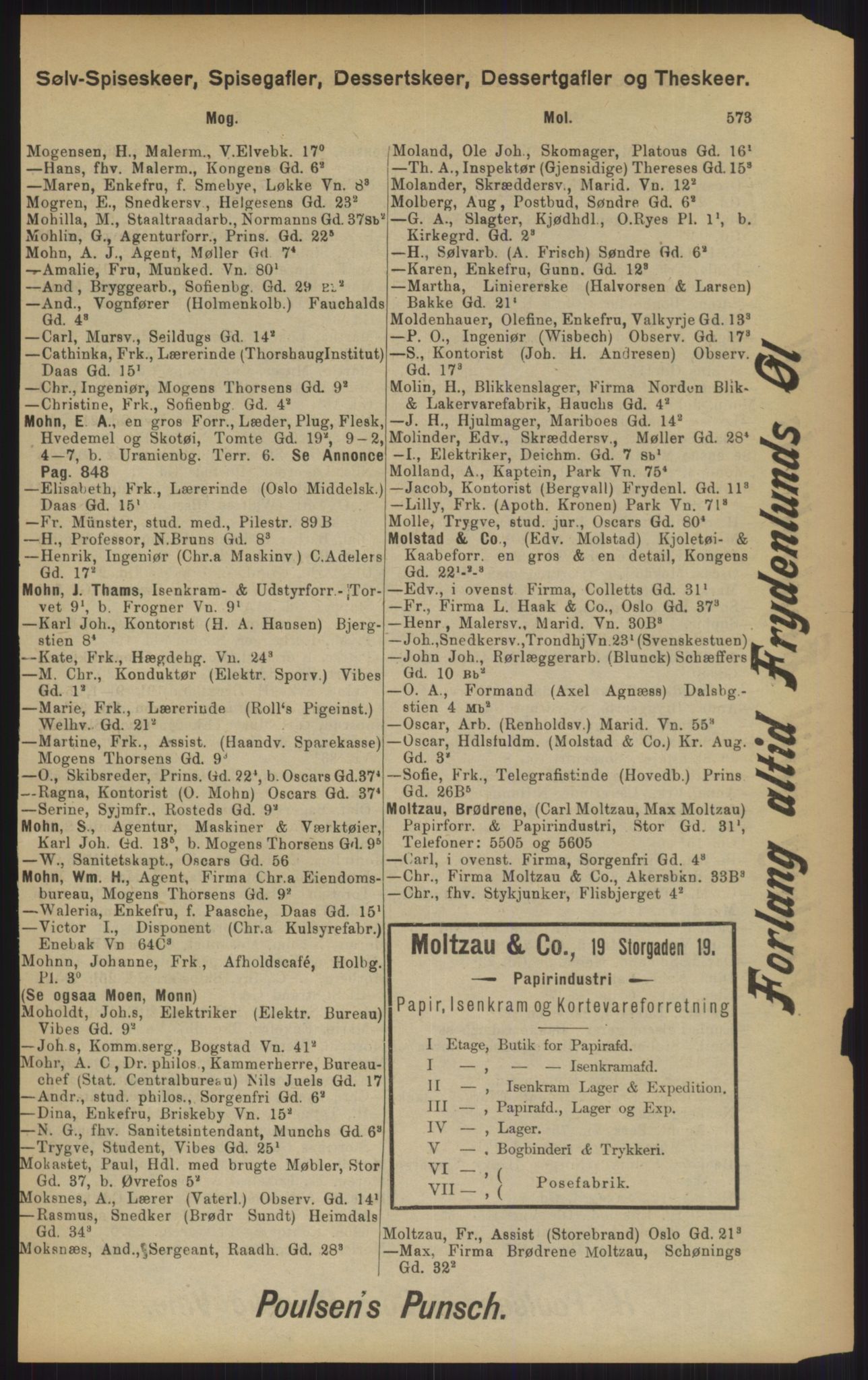 Kristiania/Oslo adressebok, PUBL/-, 1902, p. 573