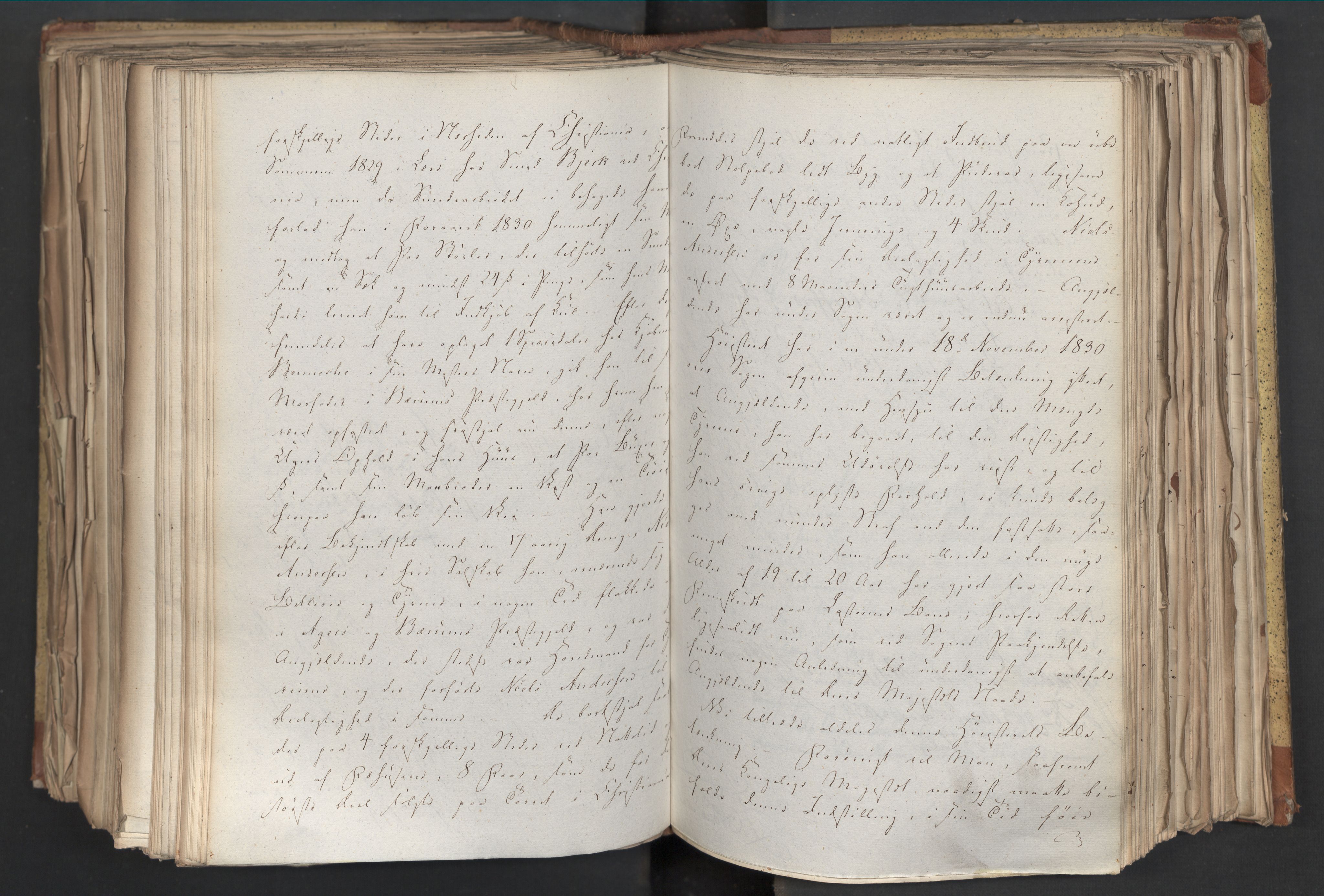 Statsrådsavdelingen i Stockholm, AV/RA-S-1003/D/Da/L0068: Regjeringsinnstillinger nr. 660-876, 1830, p. 487