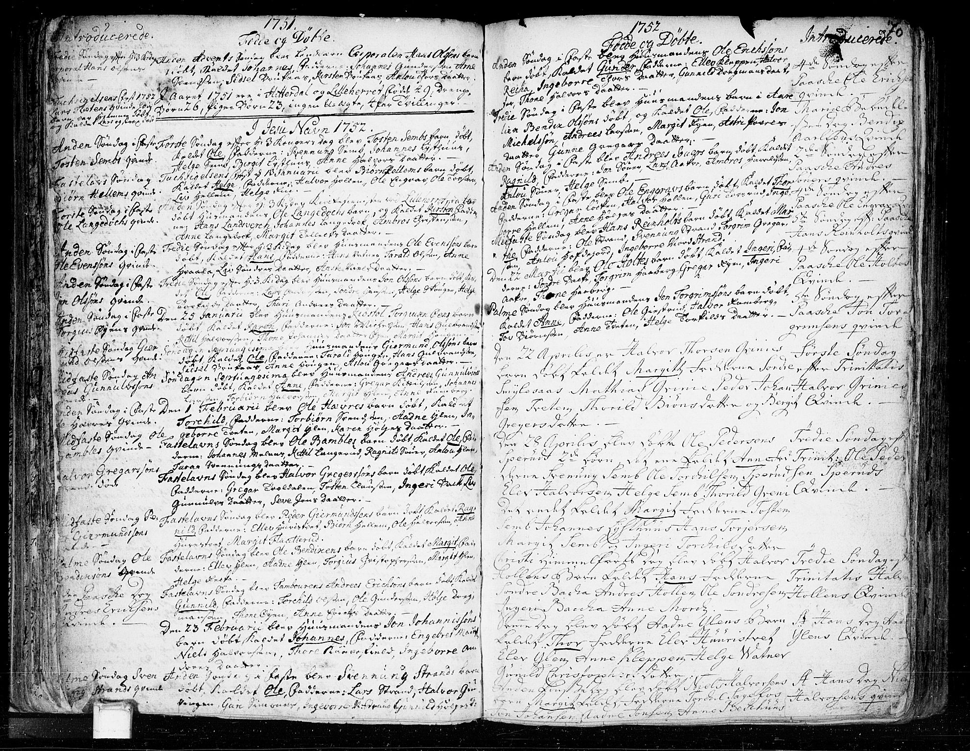 Heddal kirkebøker, SAKO/A-268/F/Fa/L0003: Parish register (official) no. I 3, 1723-1783, p. 70