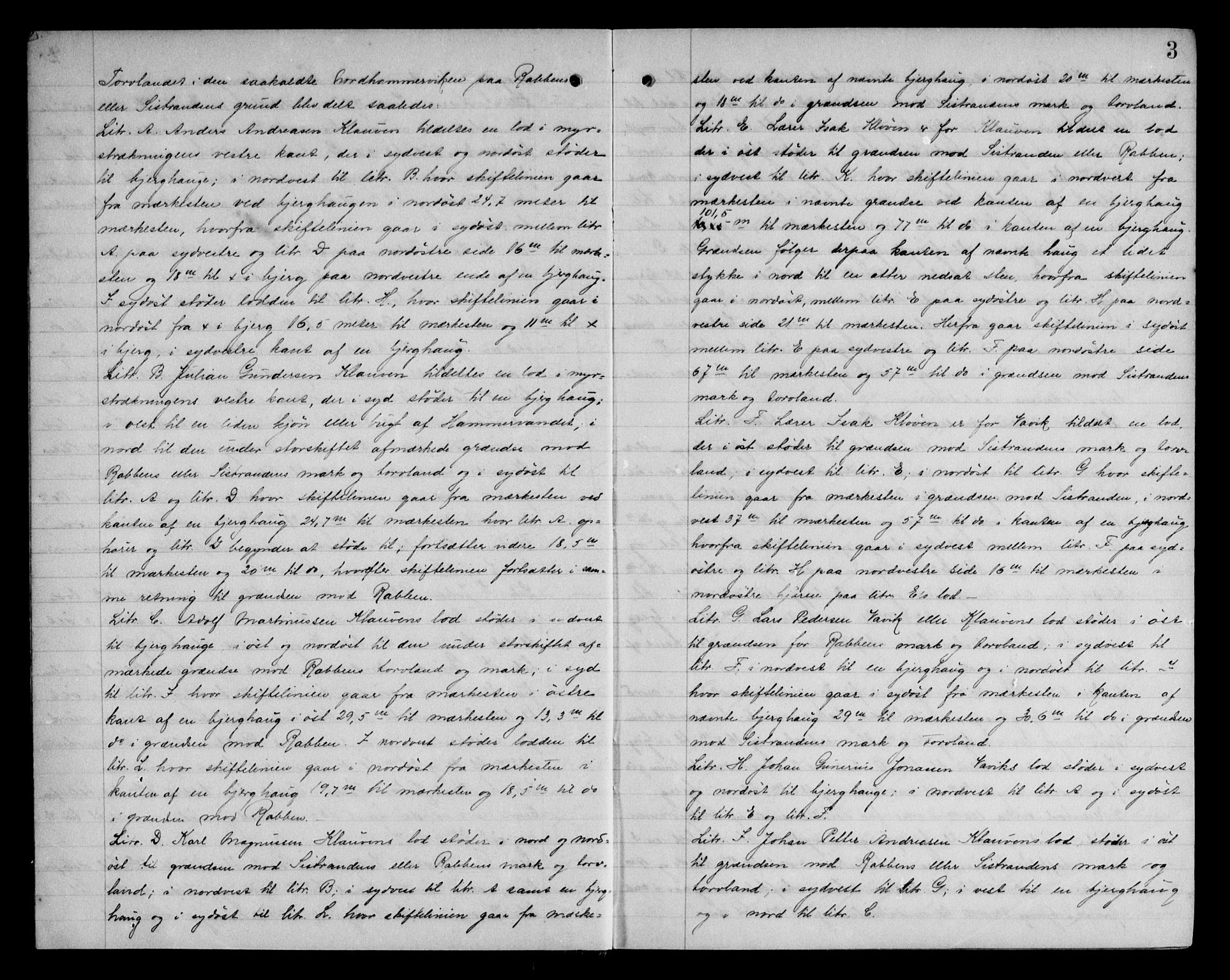 Fosen sorenskriveri, AV/SAT-A-1107/1/2/2C/L0039: Mortgage book no. 30, 1905-1906, p. 3