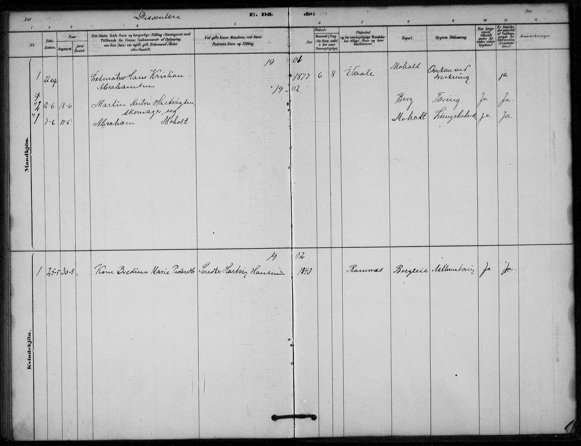 Hof kirkebøker, AV/SAKO-A-64/G/Gb/L0002: Parish register (copy) no. II 2, 1878-1902