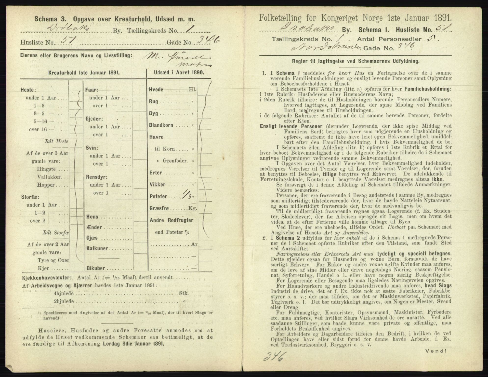 RA, 1891 census for 0203 Drøbak, 1891, p. 117