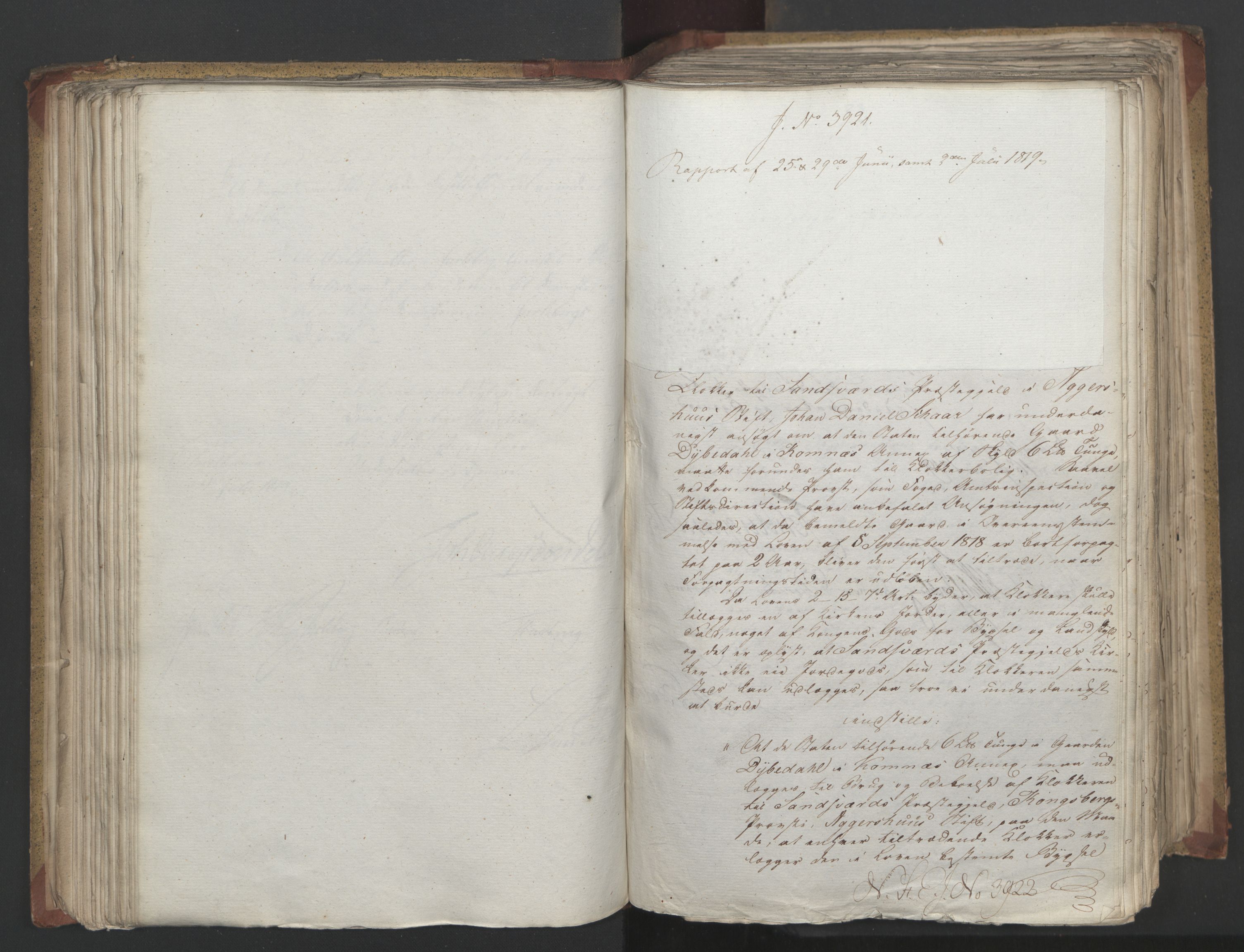 Statsrådsavdelingen i Stockholm, AV/RA-S-1003/D/Da/L0019: Regjeringsinnstillinger nr. 3856-4052, 1819, p. 146
