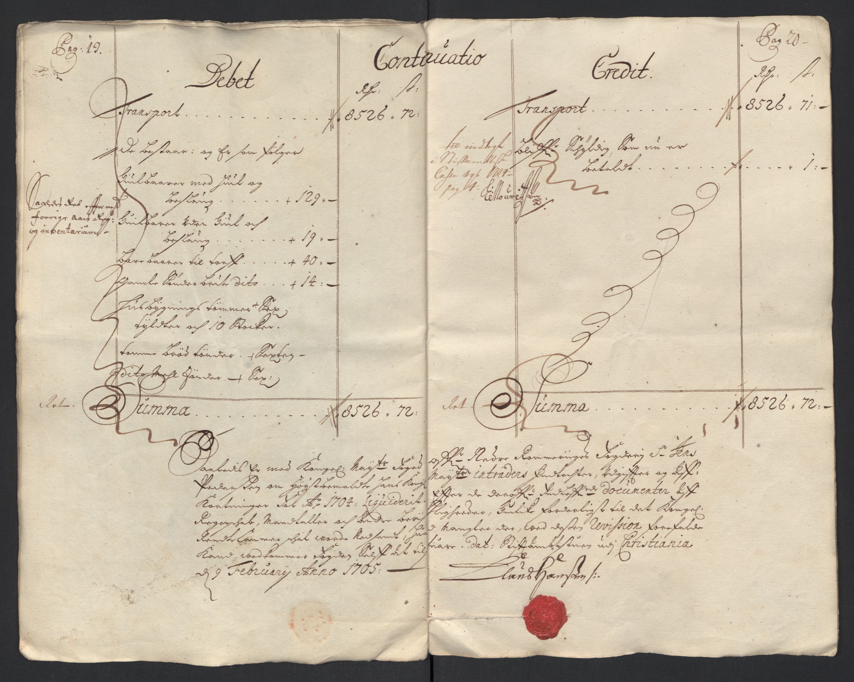 Rentekammeret inntil 1814, Reviderte regnskaper, Fogderegnskap, AV/RA-EA-4092/R11/L0588: Fogderegnskap Nedre Romerike, 1704, p. 13