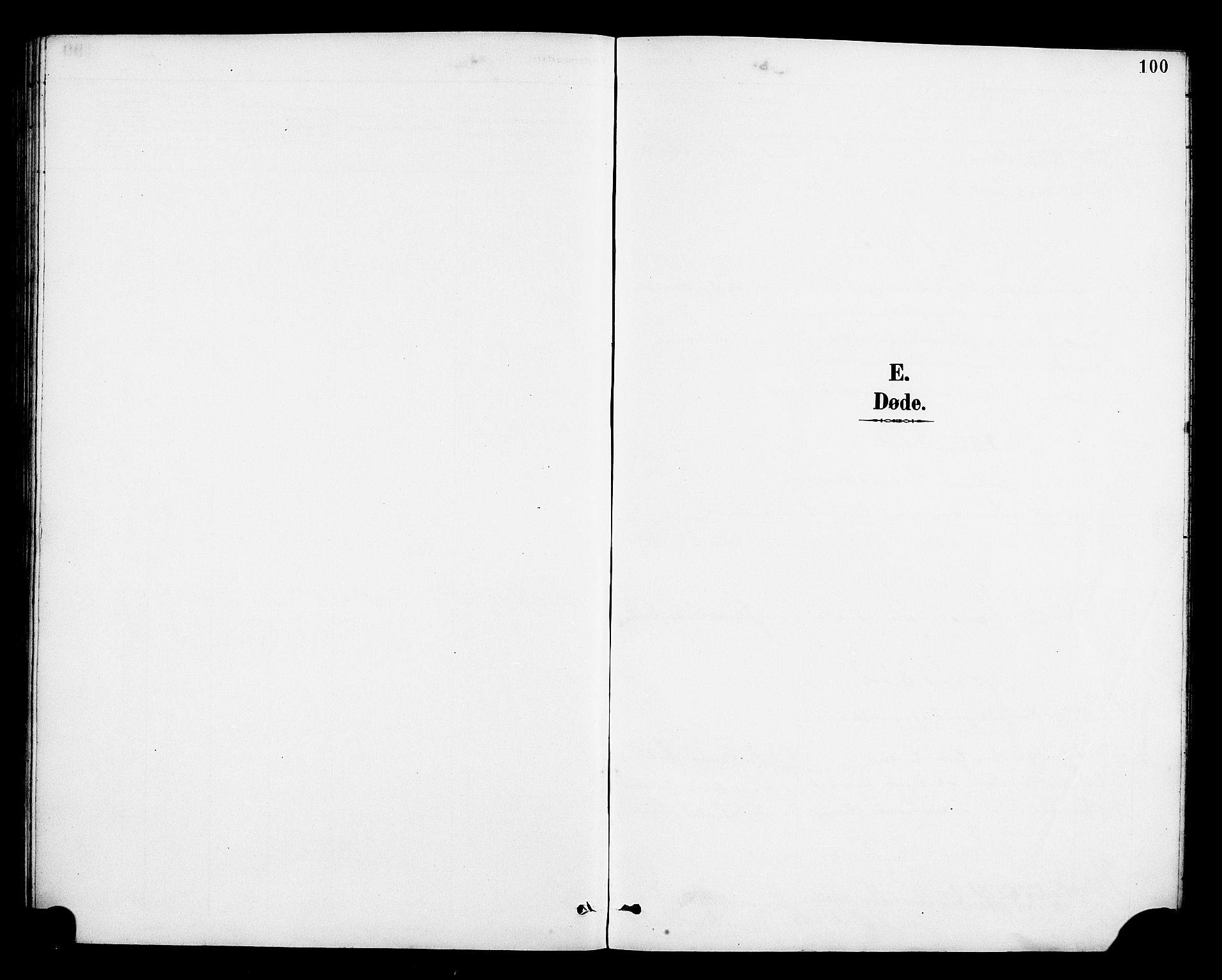Osterfjorden Soknepresembete, SAB/A-77301: Parish register (copy) no. B 2, 1891-1922, p. 100