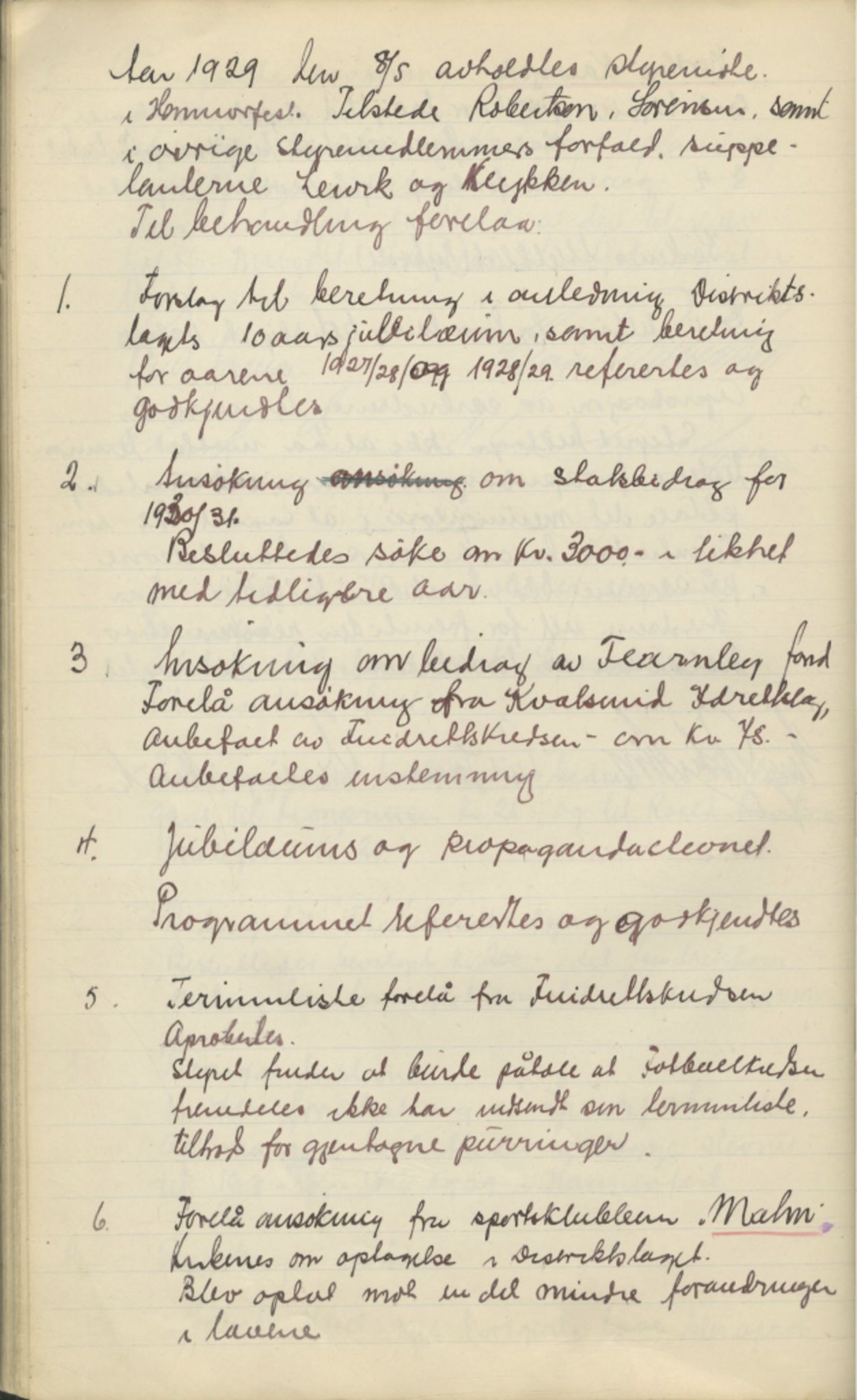 Finnmark Distriktslag for Idrett, FMFB/A-1040/A/L0001: Møteprotokoll, 1919-1940, p. 103