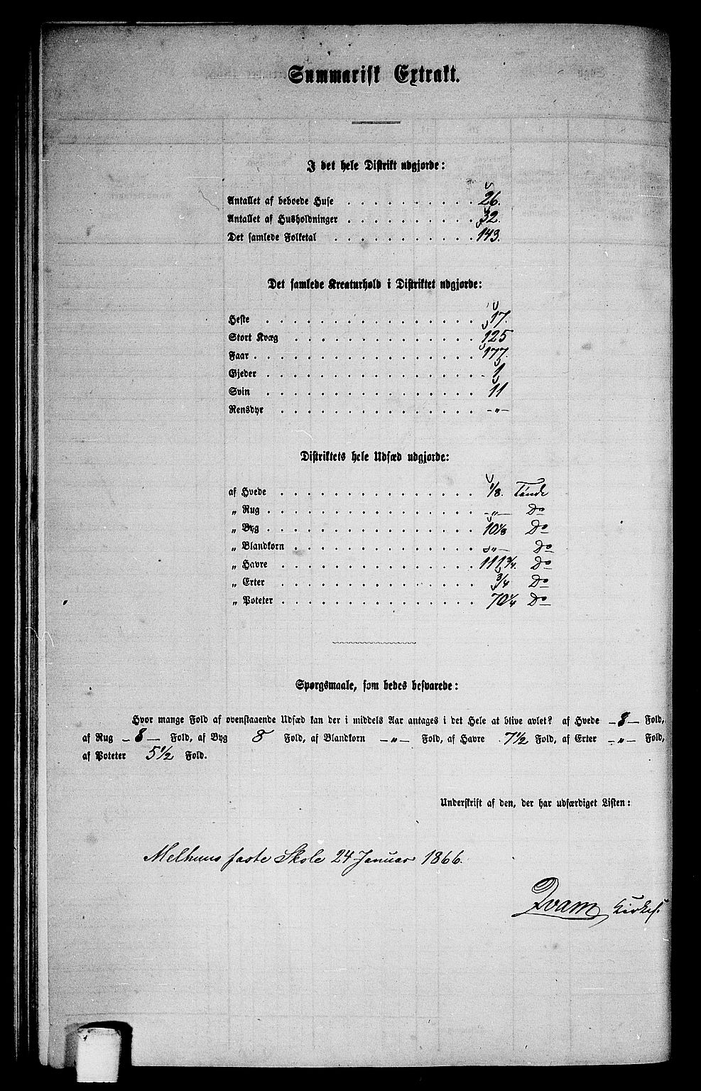 RA, 1865 census for Melhus, 1865, p. 108