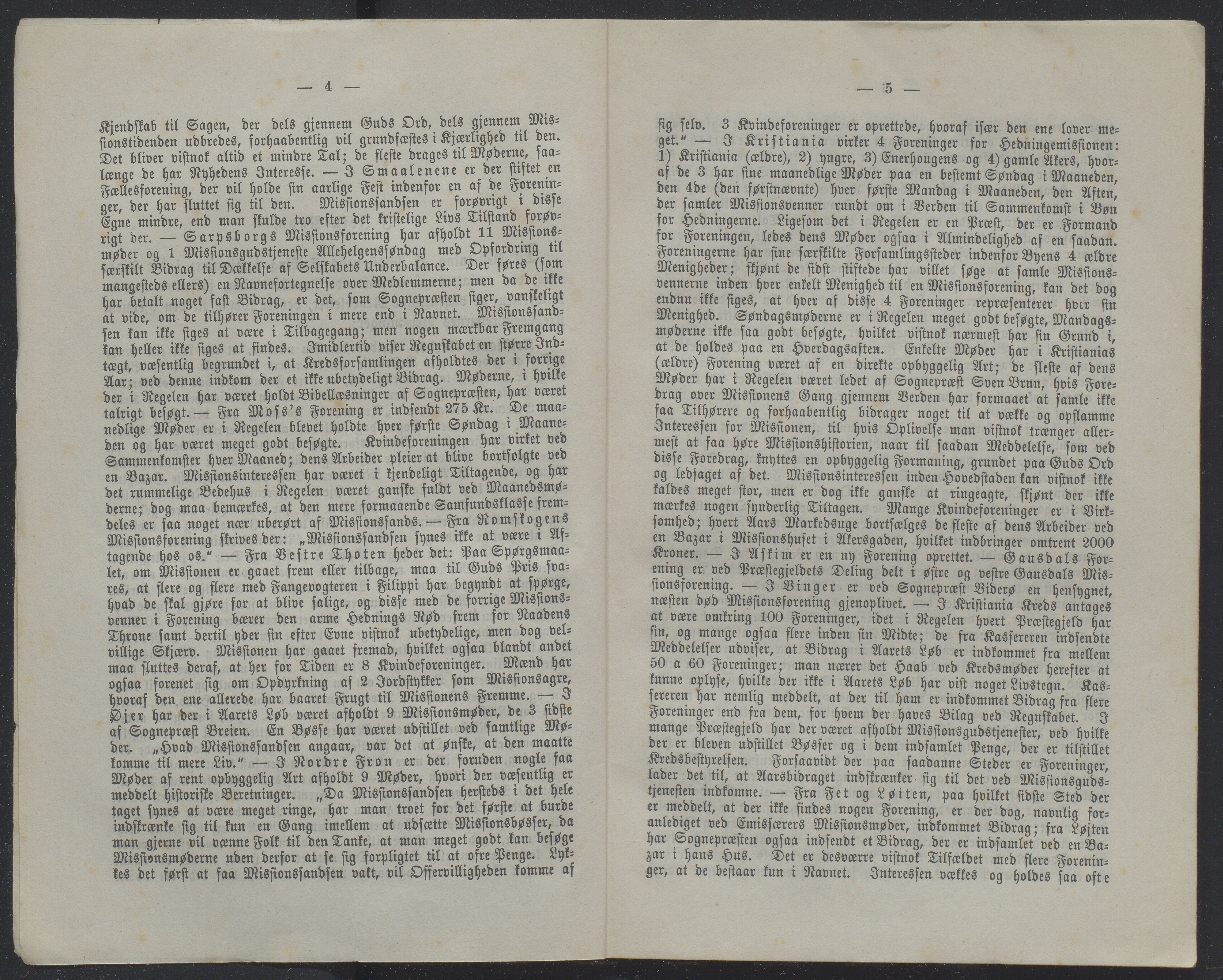 Det Norske Misjonsselskap - hovedadministrasjonen, VID/MA-A-1045/D/Db/Dba/L0338/0006: Beretninger, Bøker, Skrifter o.l   / Årsberetninger 36. , 1878, p. 4-5