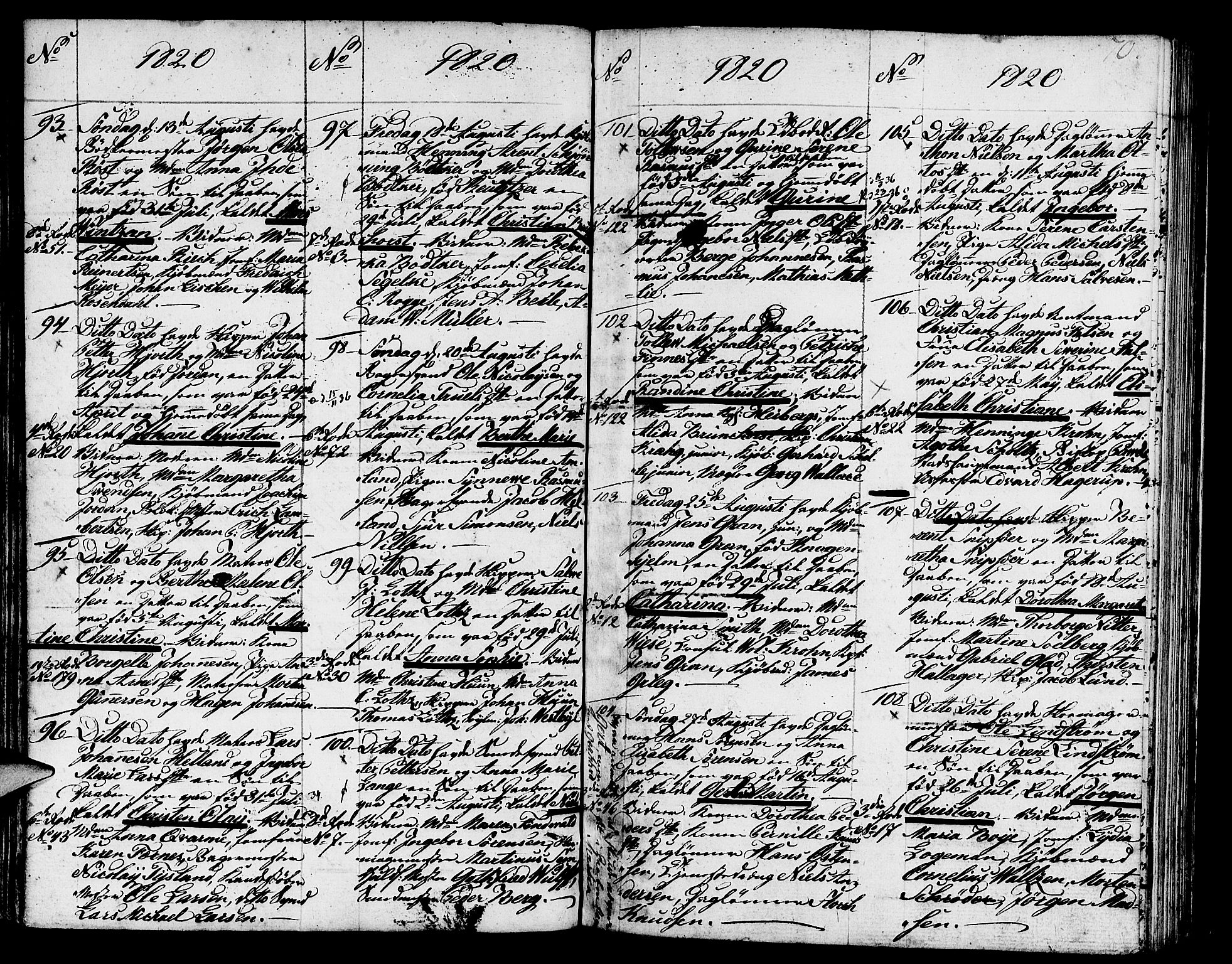 Nykirken Sokneprestembete, SAB/A-77101/H/Haa/L0006: Parish register (official) no. A 6, 1808-1820, p. 70