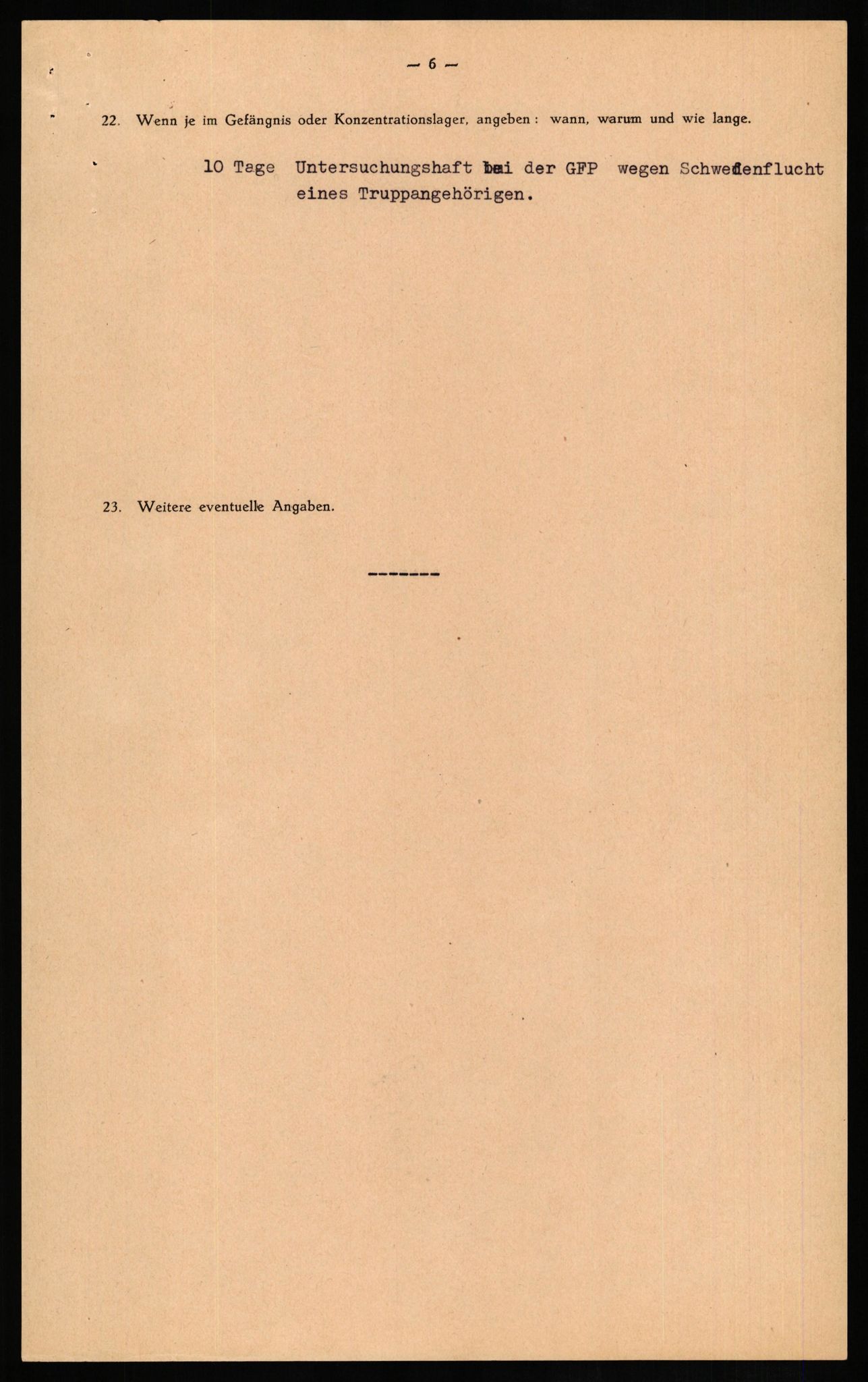 Forsvaret, Forsvarets overkommando II, RA/RAFA-3915/D/Db/L0017: CI Questionaires. Tyske okkupasjonsstyrker i Norge. Tyskere., 1945-1946, p. 151