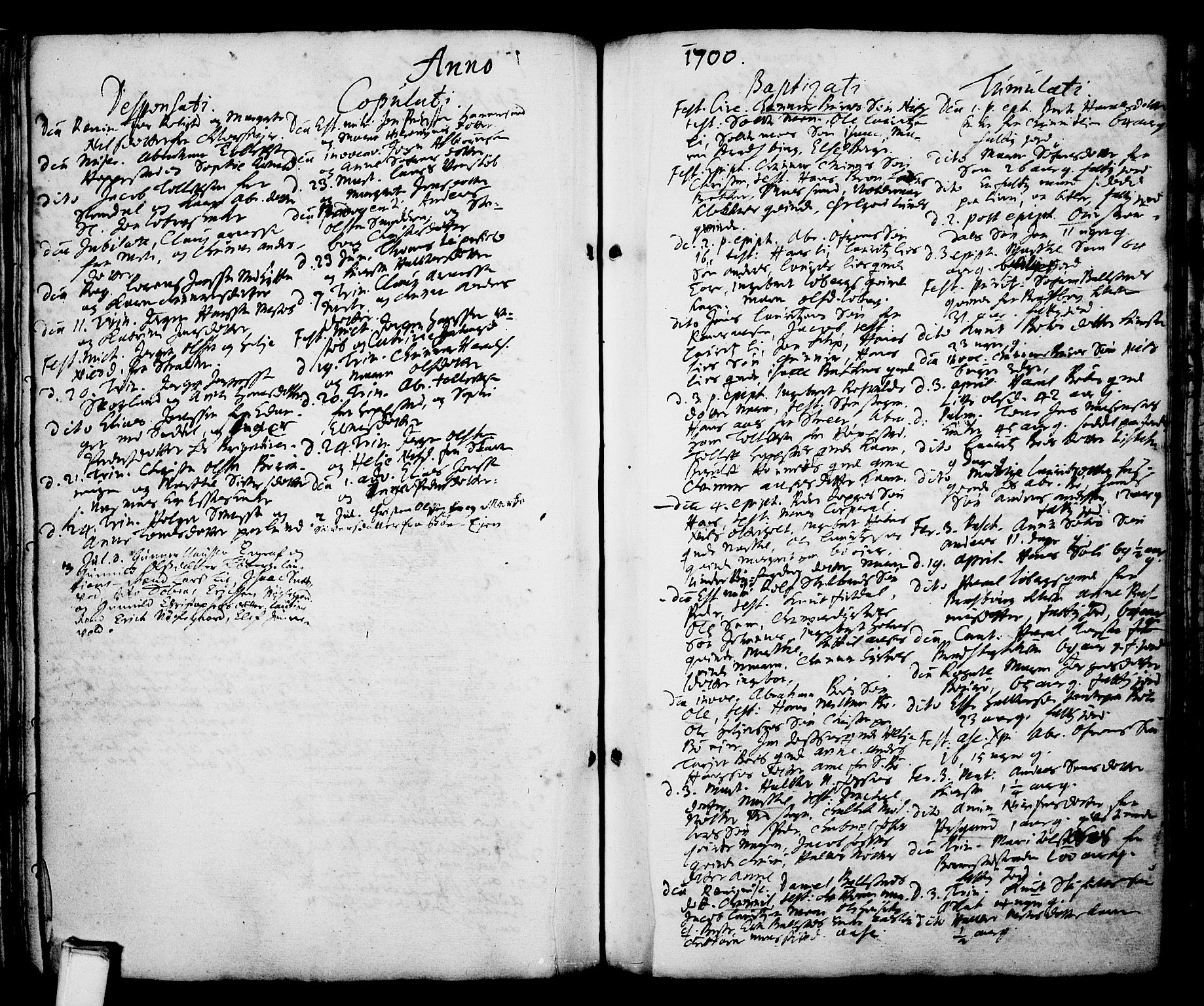 Gjerpen kirkebøker, AV/SAKO-A-265/F/Fa/L0001: Parish register (official) no. I 1, 1681-1746