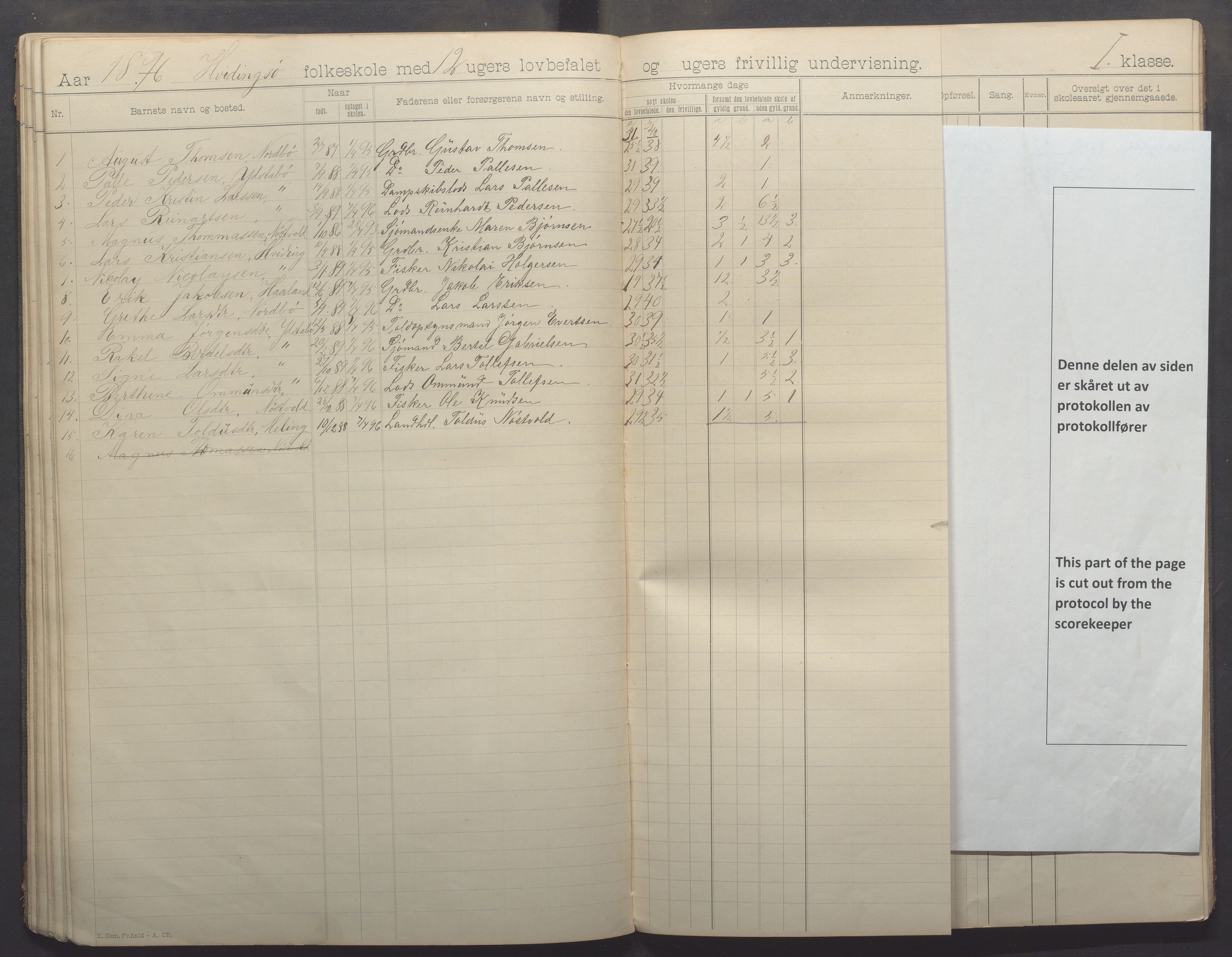Kvitsøy kommune - Skolestyret, IKAR/K-100574/H/L0001: Skoleprotokoll, 1892-1896, p. 37