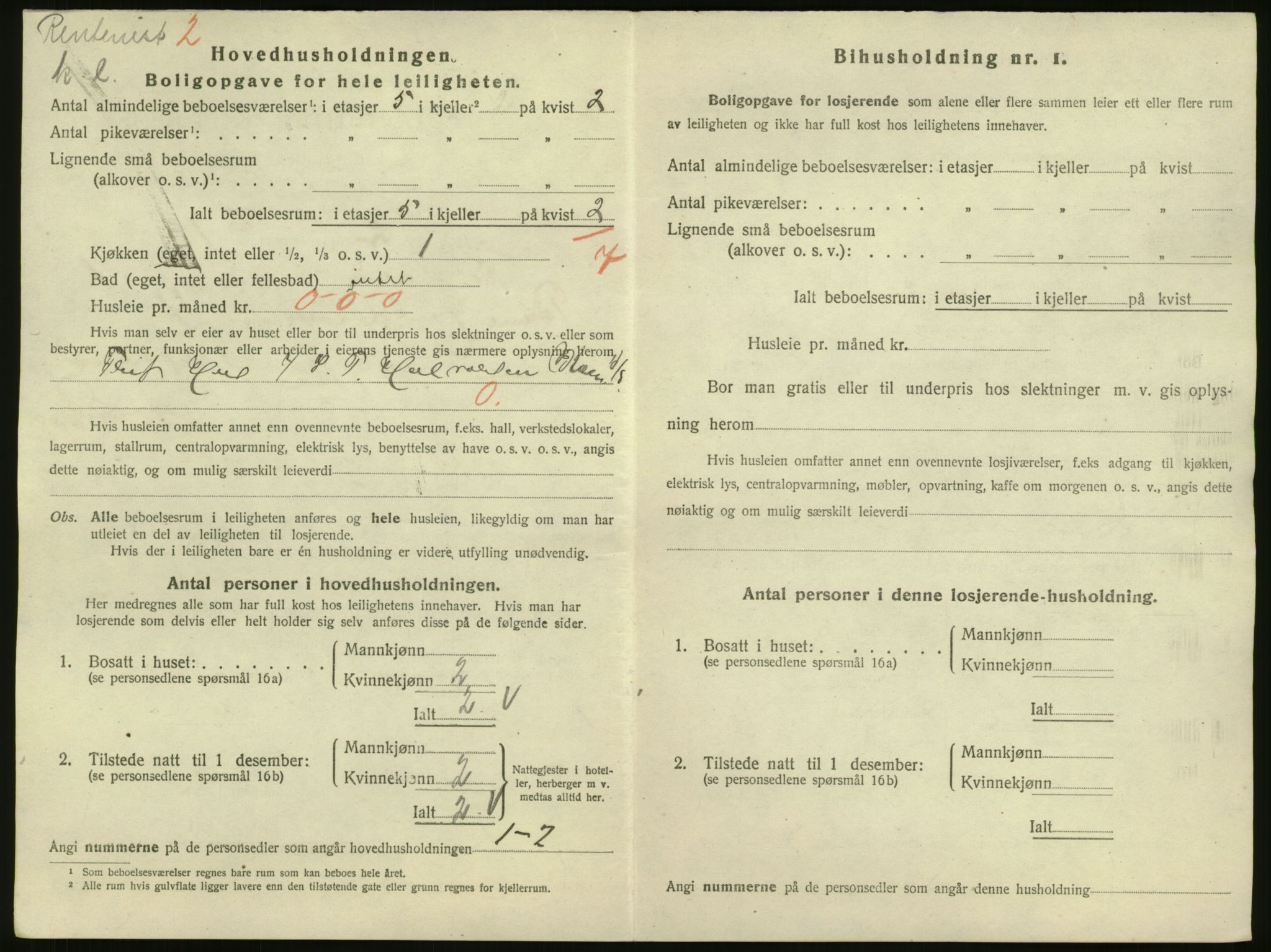 SAO, 1920 census for Fredrikshald, 1920, p. 2128