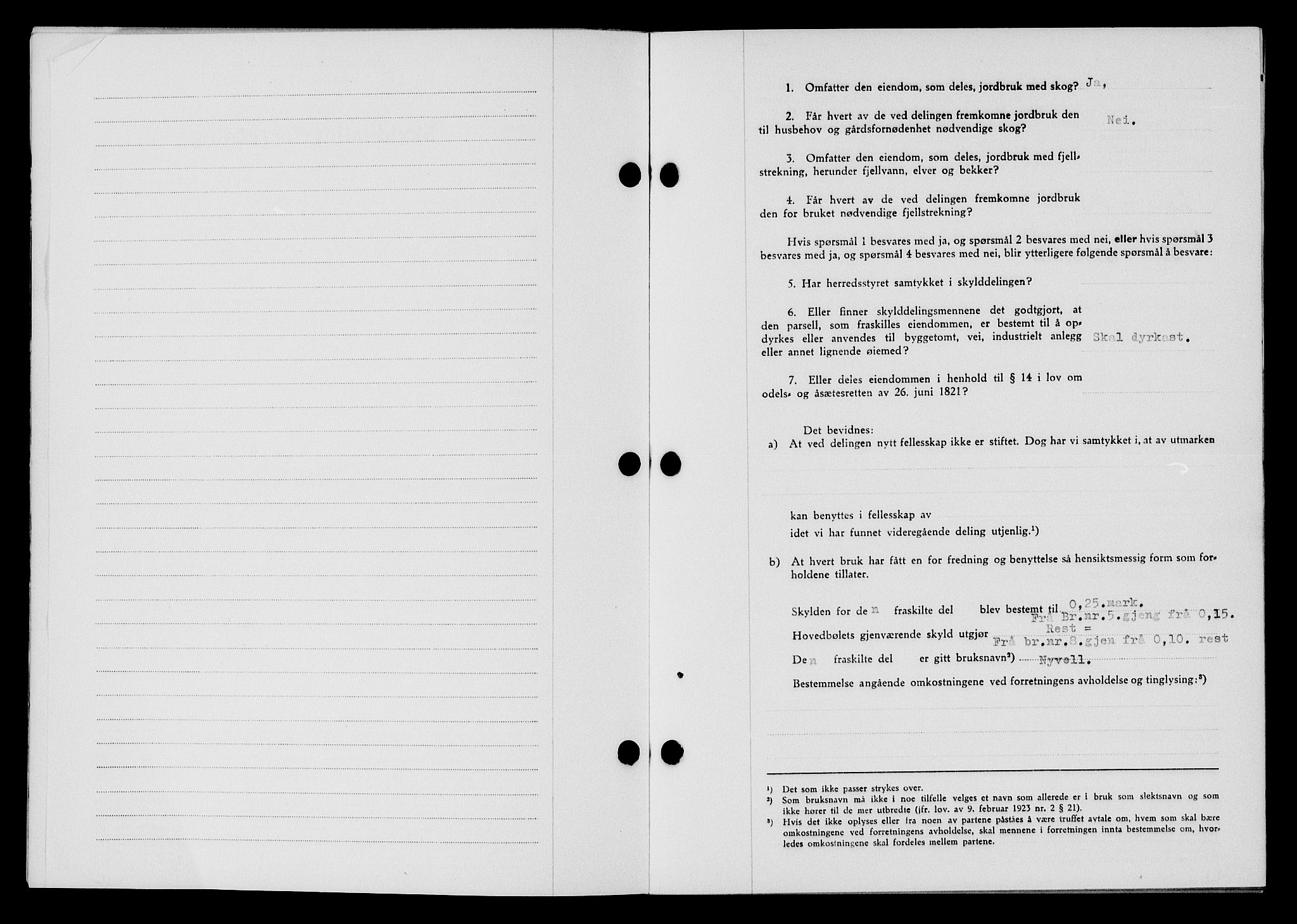 Flekkefjord sorenskriveri, SAK/1221-0001/G/Gb/Gba/L0058: Mortgage book no. A-6, 1942-1944, Diary no: : 557/1943