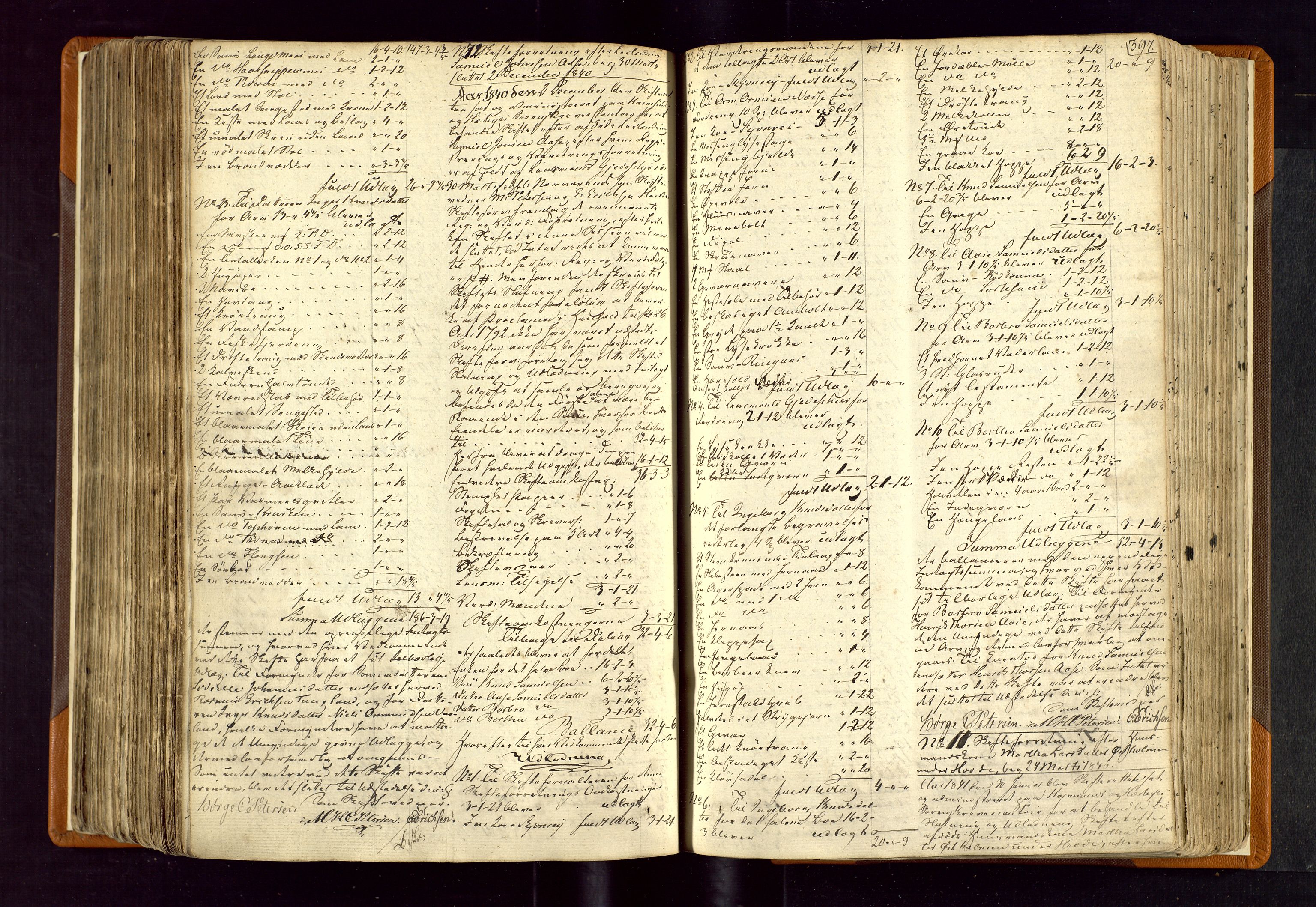 Karmsund sorenskriveri, AV/SAST-A-100311/01/IV/IVDBB/L0001: SKIFTEPROTOKOLL HESBY BC 1, 1831-1856, p. 396b-397a