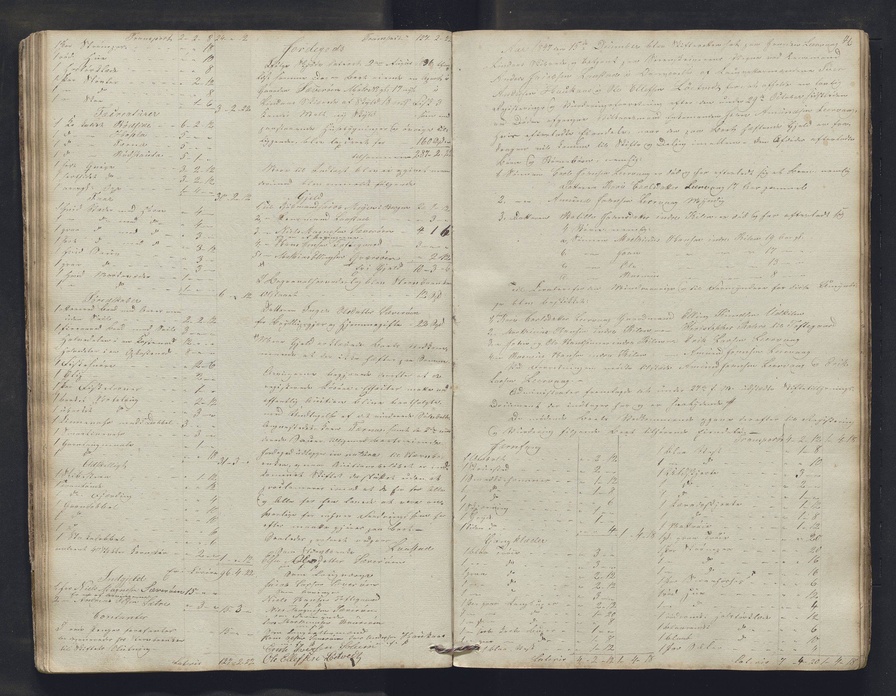 Nordhordland sorenskrivar, AV/SAB-A-2901/1/H/Hb/L0015: Registreringsprotokollar, 1846-1850, p. 41