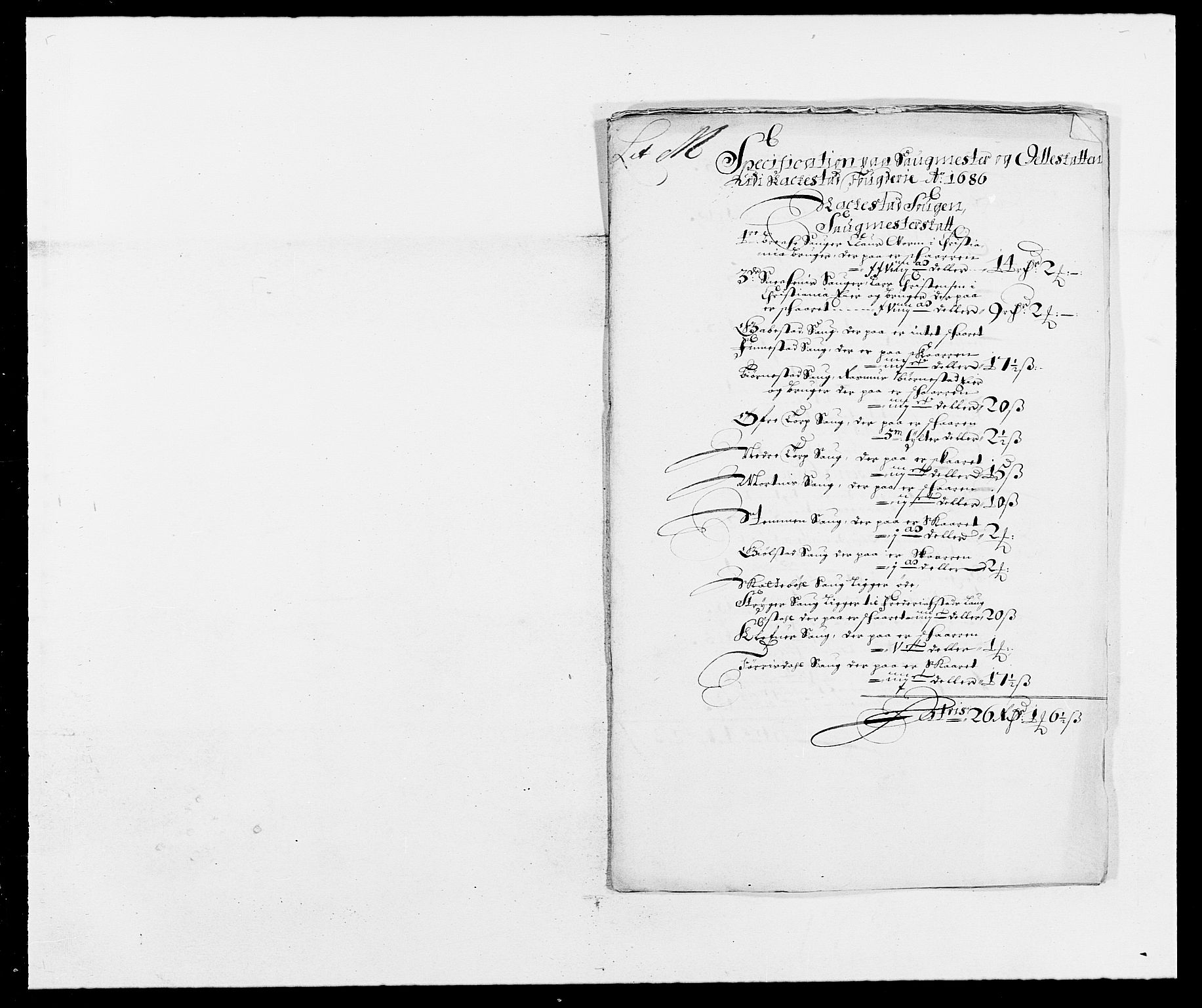 Rentekammeret inntil 1814, Reviderte regnskaper, Fogderegnskap, AV/RA-EA-4092/R05/L0275: Fogderegnskap Rakkestad, 1685-1686, p. 267