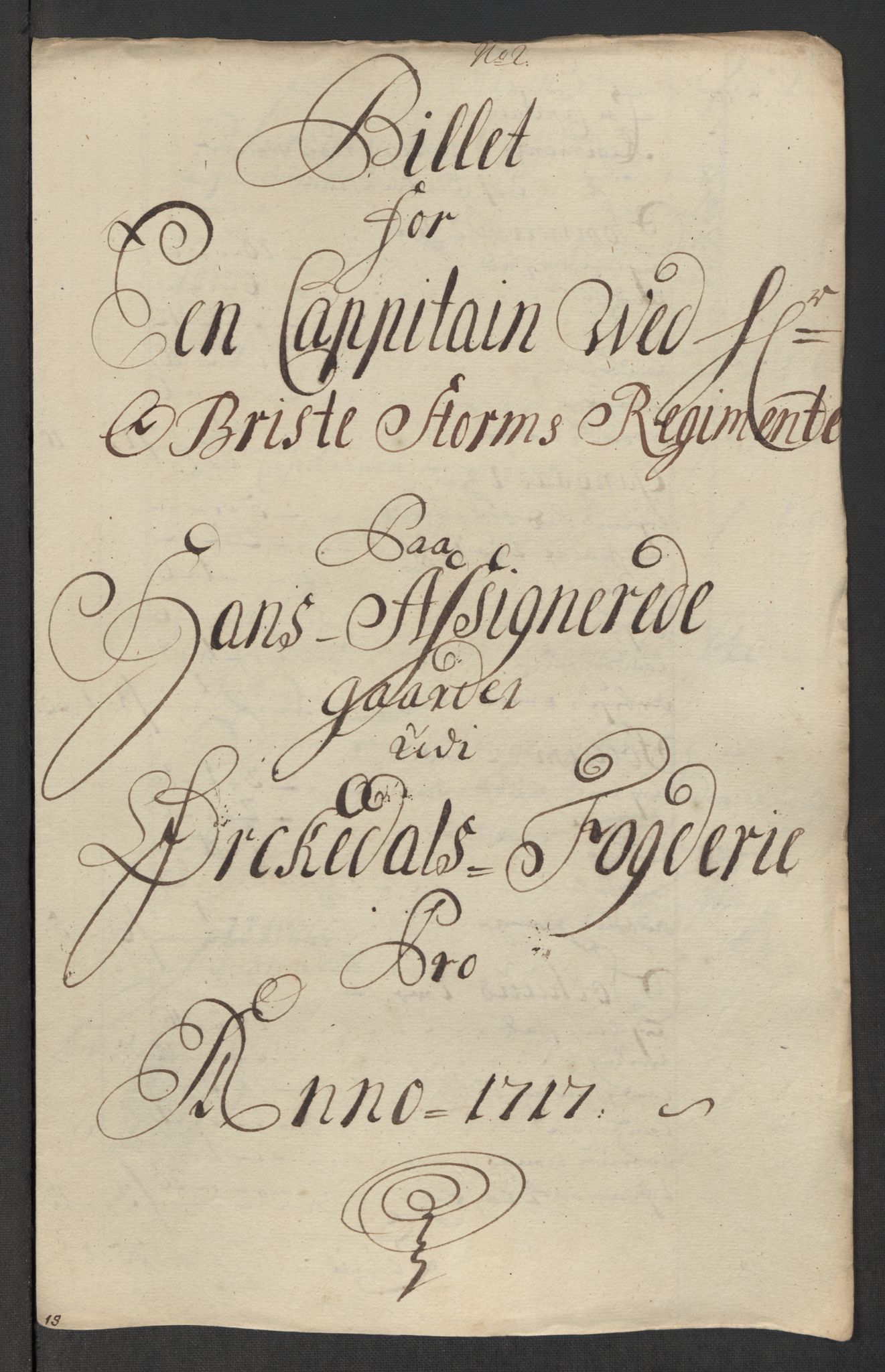 Rentekammeret inntil 1814, Reviderte regnskaper, Fogderegnskap, RA/EA-4092/R60/L3969: Fogderegnskap Orkdal og Gauldal, 1717, p. 435