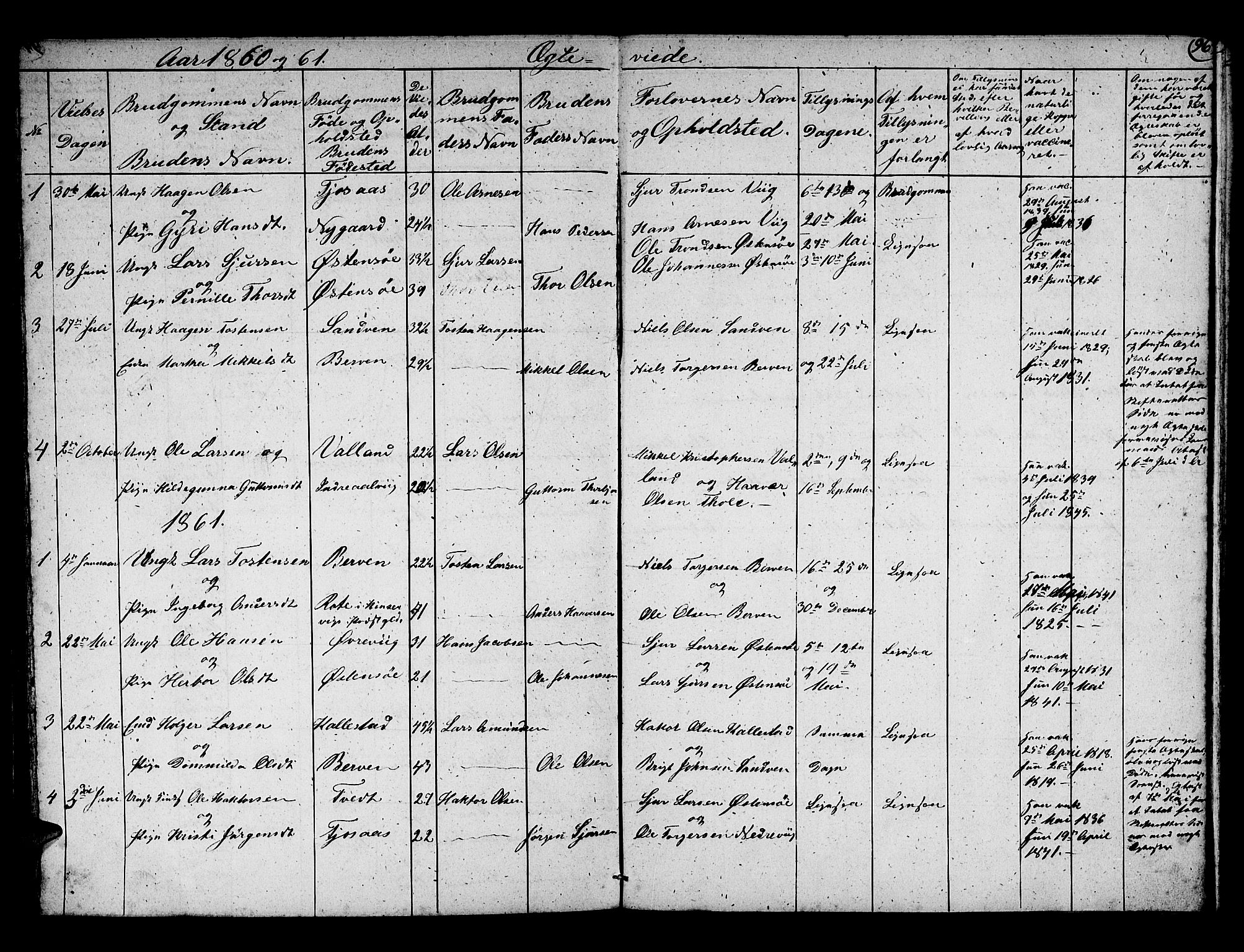 Kvam sokneprestembete, AV/SAB-A-76201/H/Hab: Parish register (copy) no. C 1, 1852-1862, p. 96