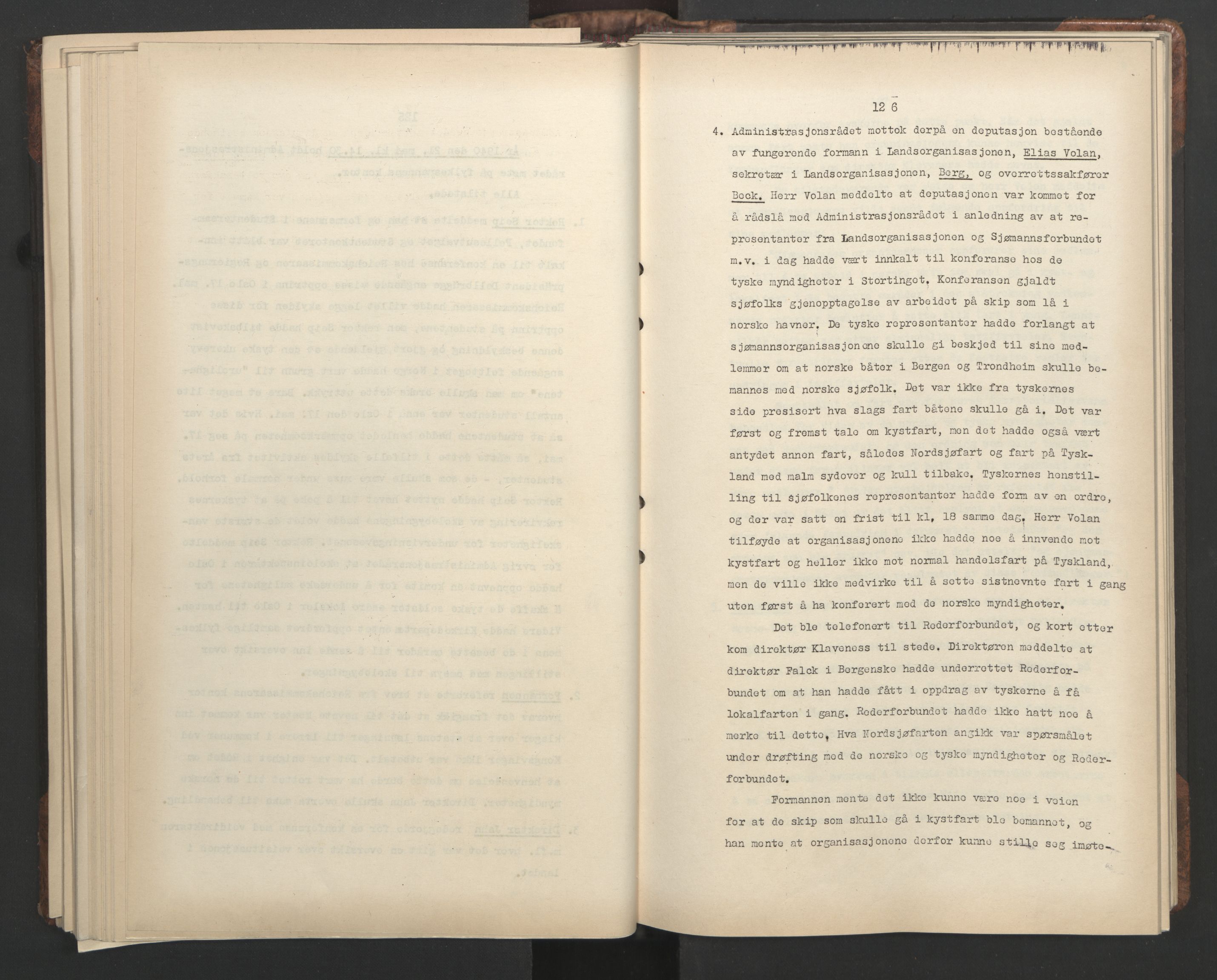 Administrasjonsrådet, AV/RA-S-1004/A/L0001: Møteprotokoll med tillegg 15/4-25/9, 1940, p. 126